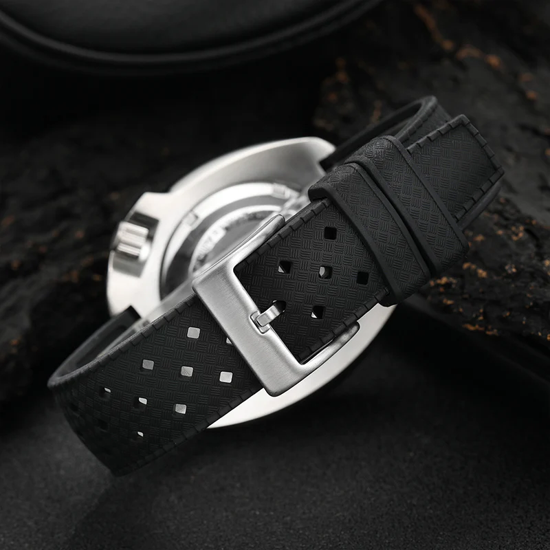 Premium-Grade Tropical FKM Rubber Watch Strap - Image 31