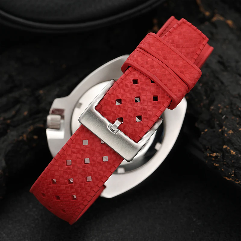 Premium-Grade Tropical FKM Rubber Watch Strap - Image 39