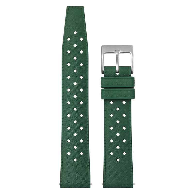 Premium-Grade Tropical FKM Rubber Watch Strap - Image 49