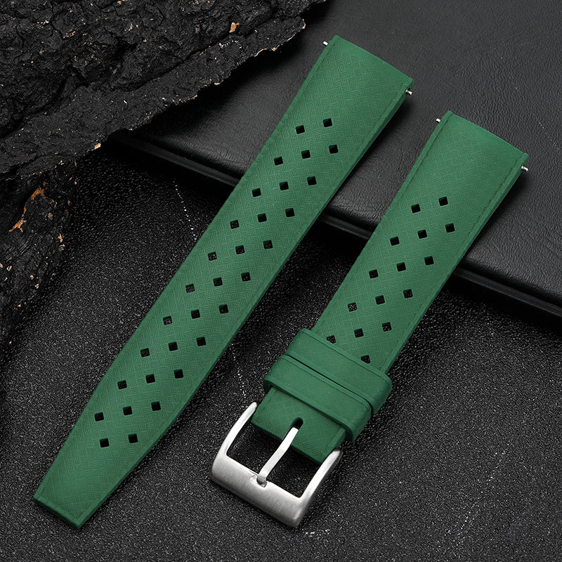 Premium-Grade Tropical FKM Rubber Watch Strap - Image 54