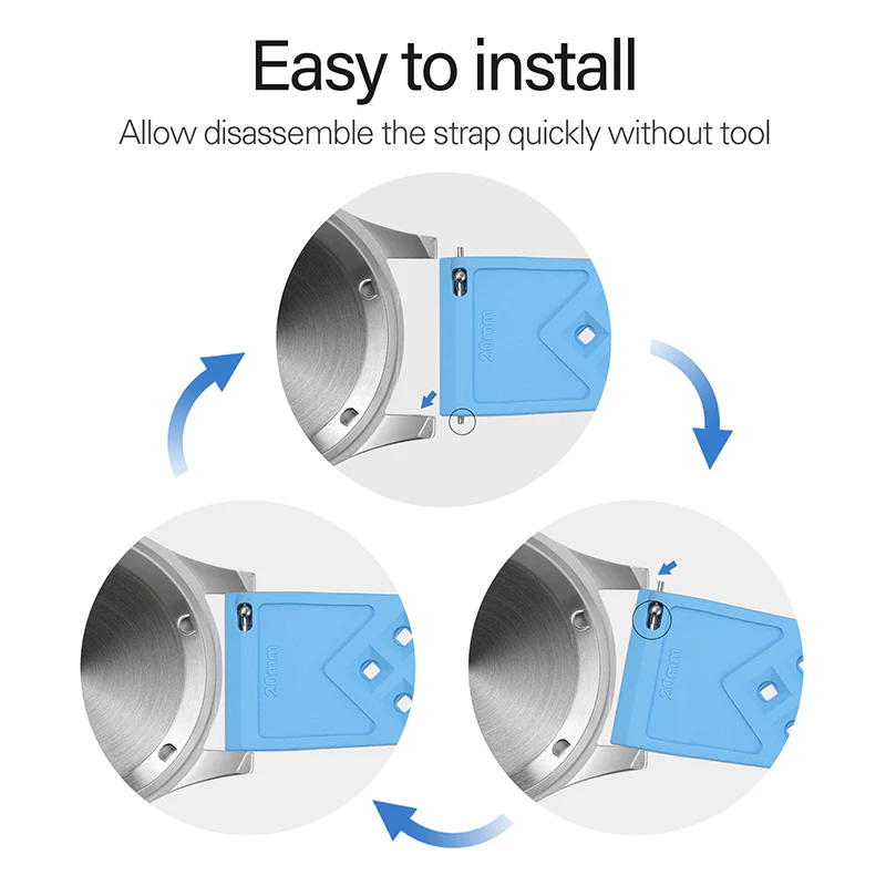Premium-Grade Tropical FKM Rubber Watch Strap - Image 59