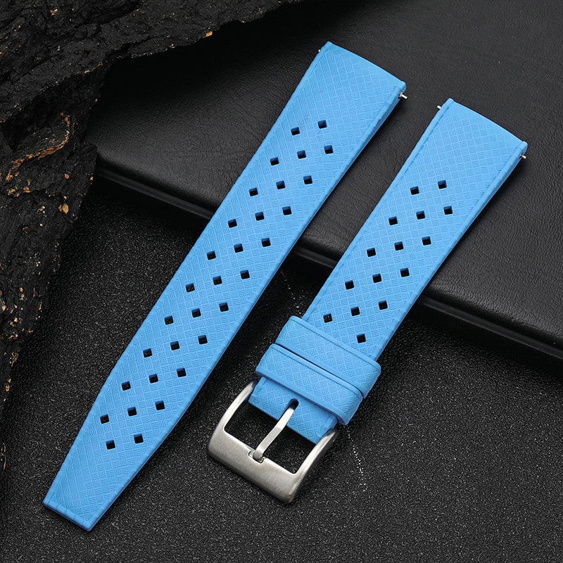 Premium-Grade Tropical FKM Rubber Watch Strap - Image 62