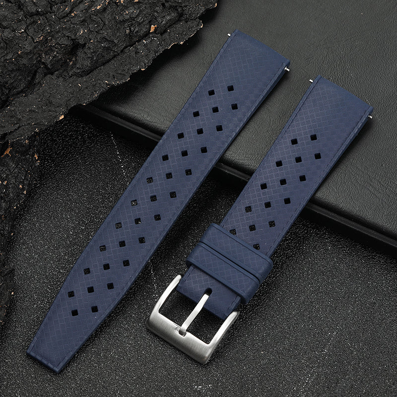 Premium-Grade Tropical FKM Rubber Watch Strap - Image 70