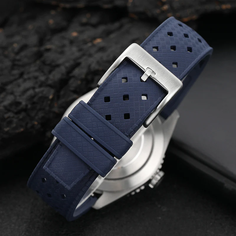 Premium-Grade Tropical FKM Rubber Watch Strap - Image 71