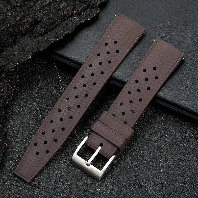 Premium-Grade Tropical FKM Rubber Watch Strap - Image 78