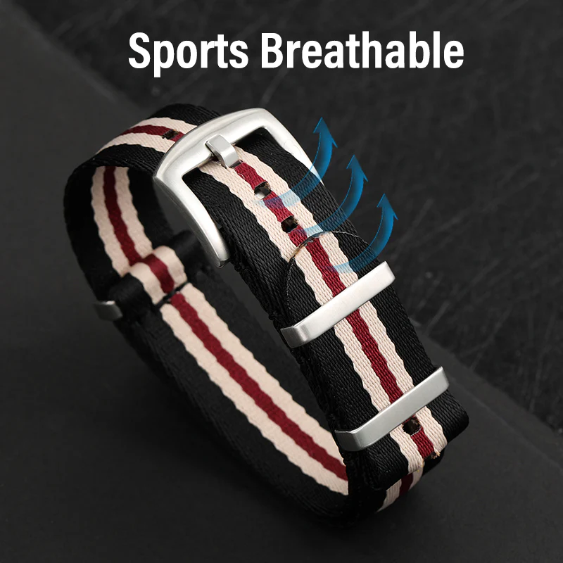 Premium Quality Nylon Fabric Strap 20mm 22mm - Image 4