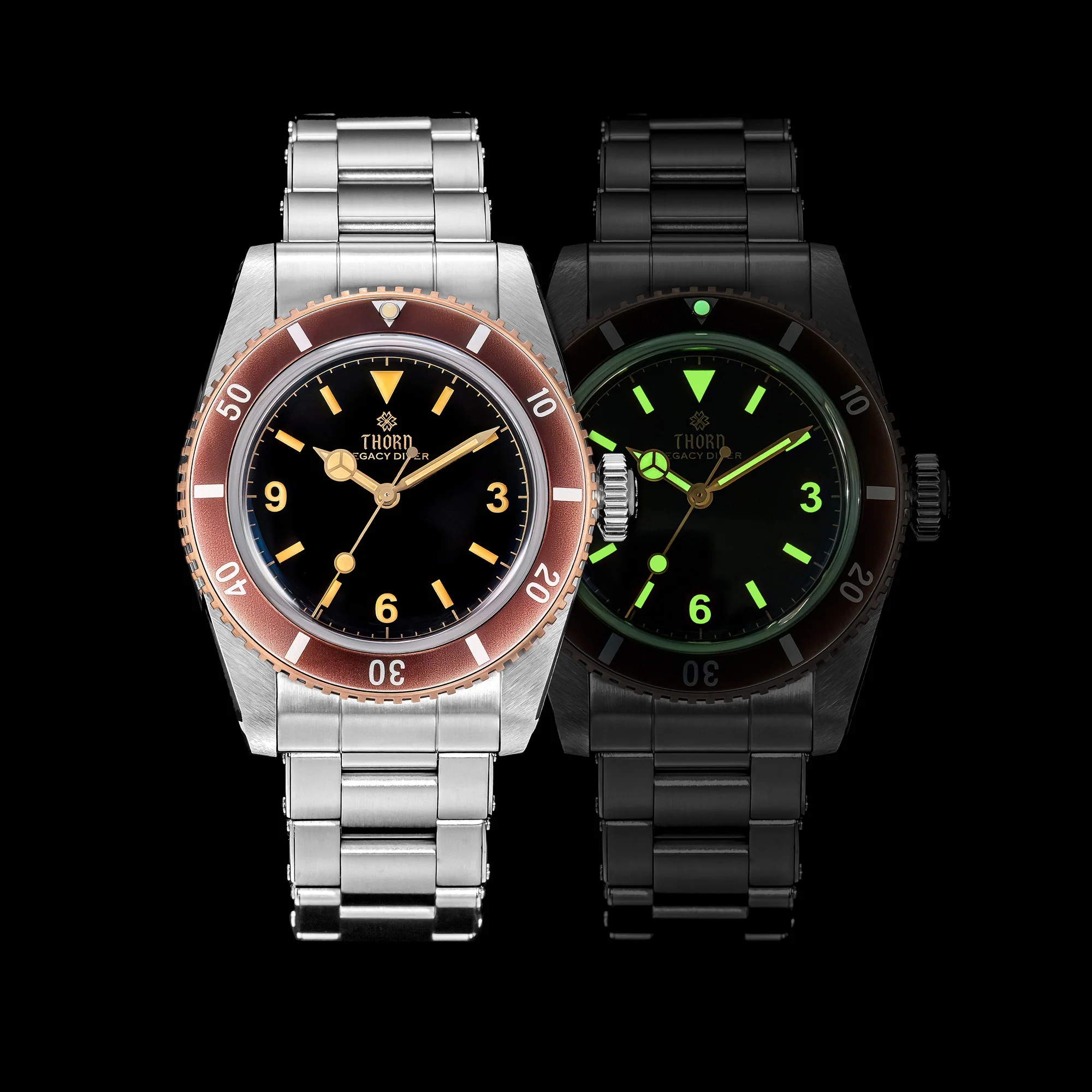 THORN 37mm PT5000 Automatic Dive Watch T028 - Image 18