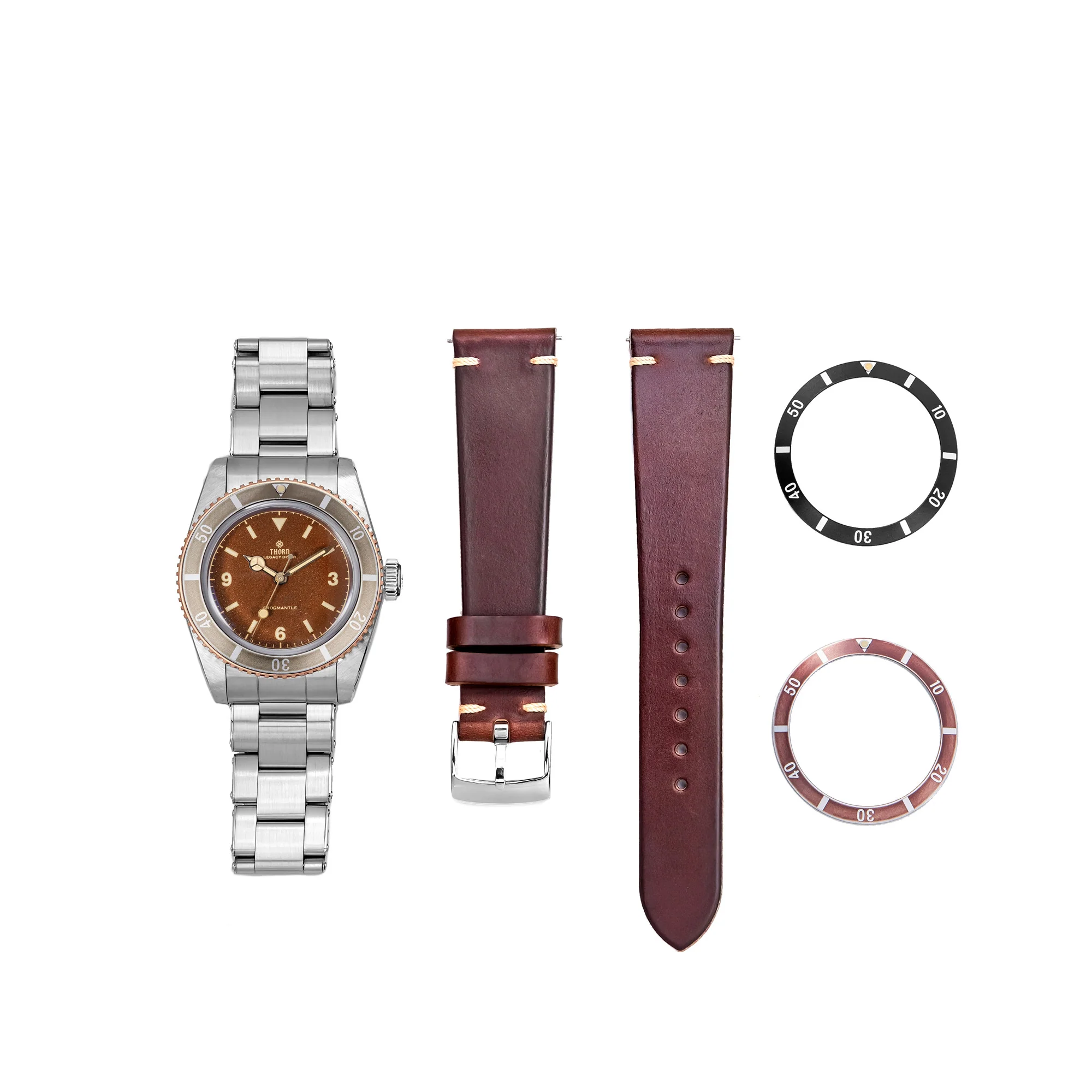 THORN 37mm PT5000 Automatic Dive Watch T028 - Image 20