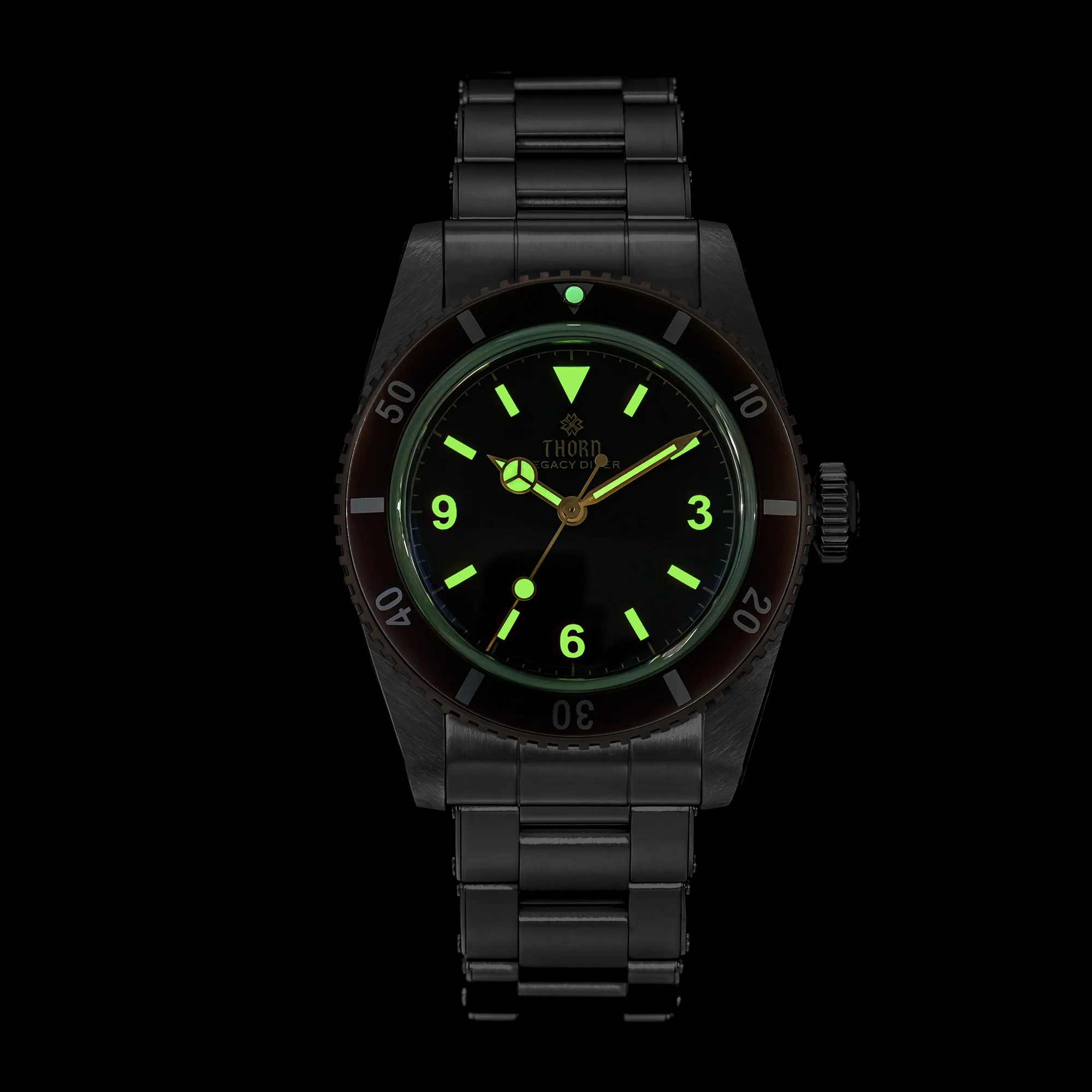 THORN 37mm PT5000 Automatic Dive Watch T028 - Image 9