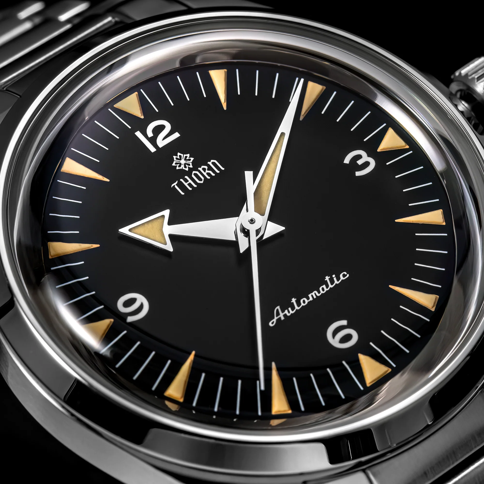 THORN 38mm Automatic Watch 1950s Tribute Collection T026 - Image 11