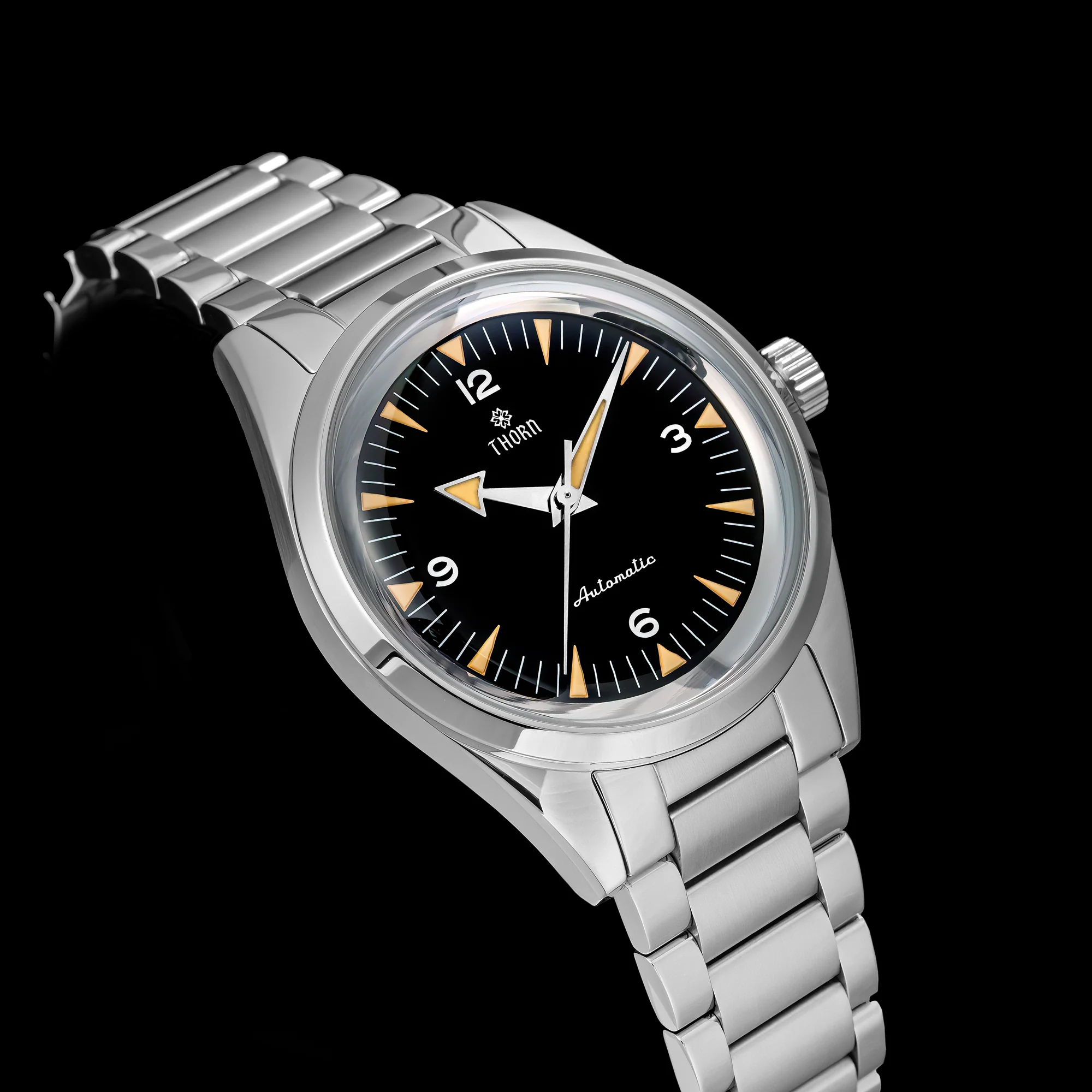 THORN 38mm Automatic Watch 1950s Tribute Collection T026 - Image 17