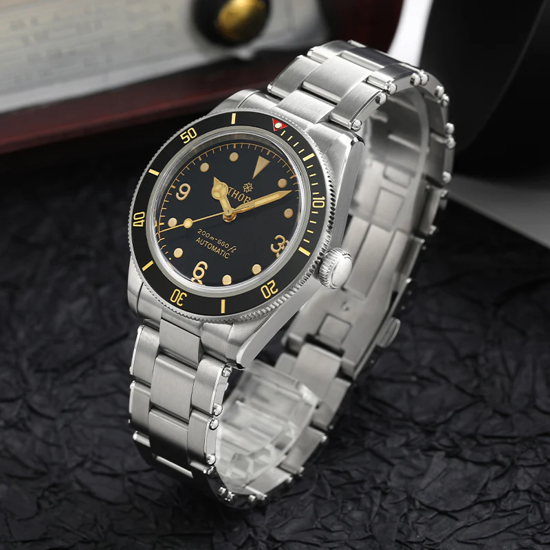 Thorn 39mm Diver 6200 Retro Mechanical Watch - Image 3