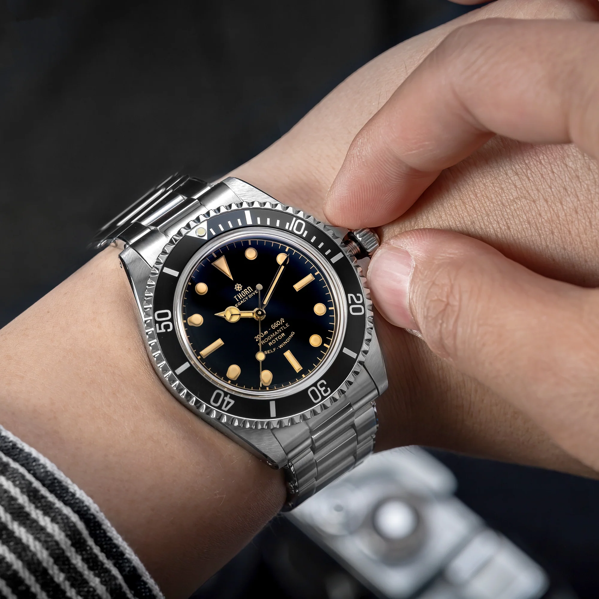 Thorn 40mm PT5000 Automatic Dive Watch T023 V2 - Image 13