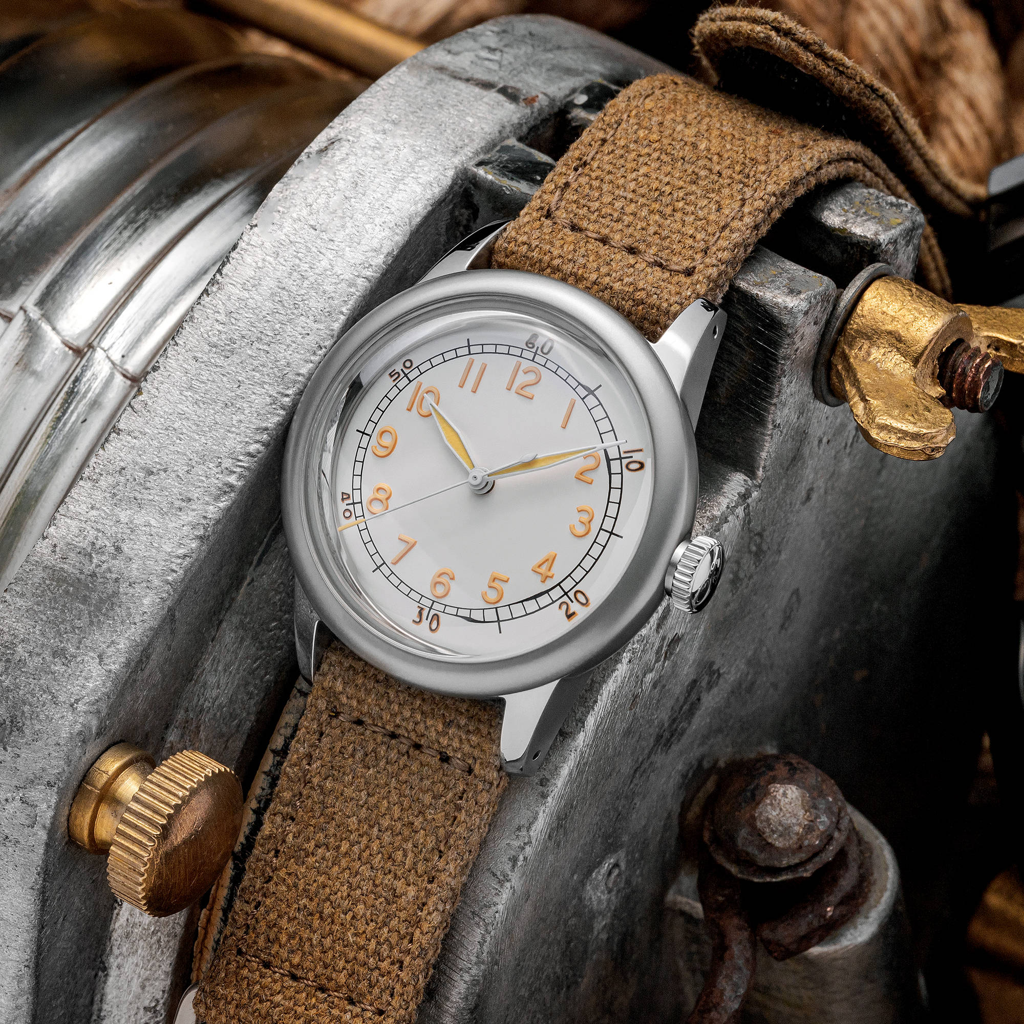 THORN A11 36mm Stainless steel Retro Military Watch - Image 20