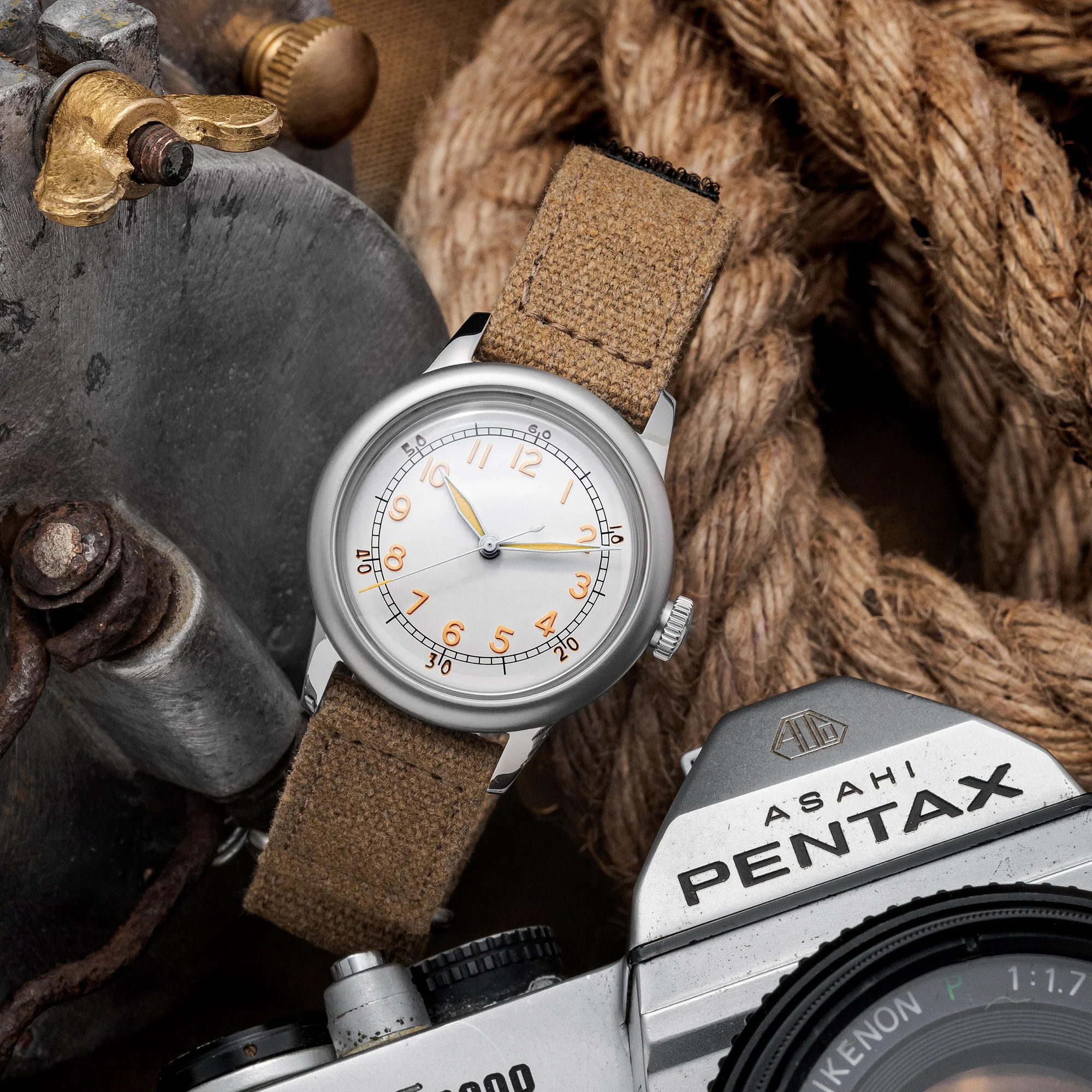 THORN A11 36mm Stainless steel Retro Military Watch - Image 21