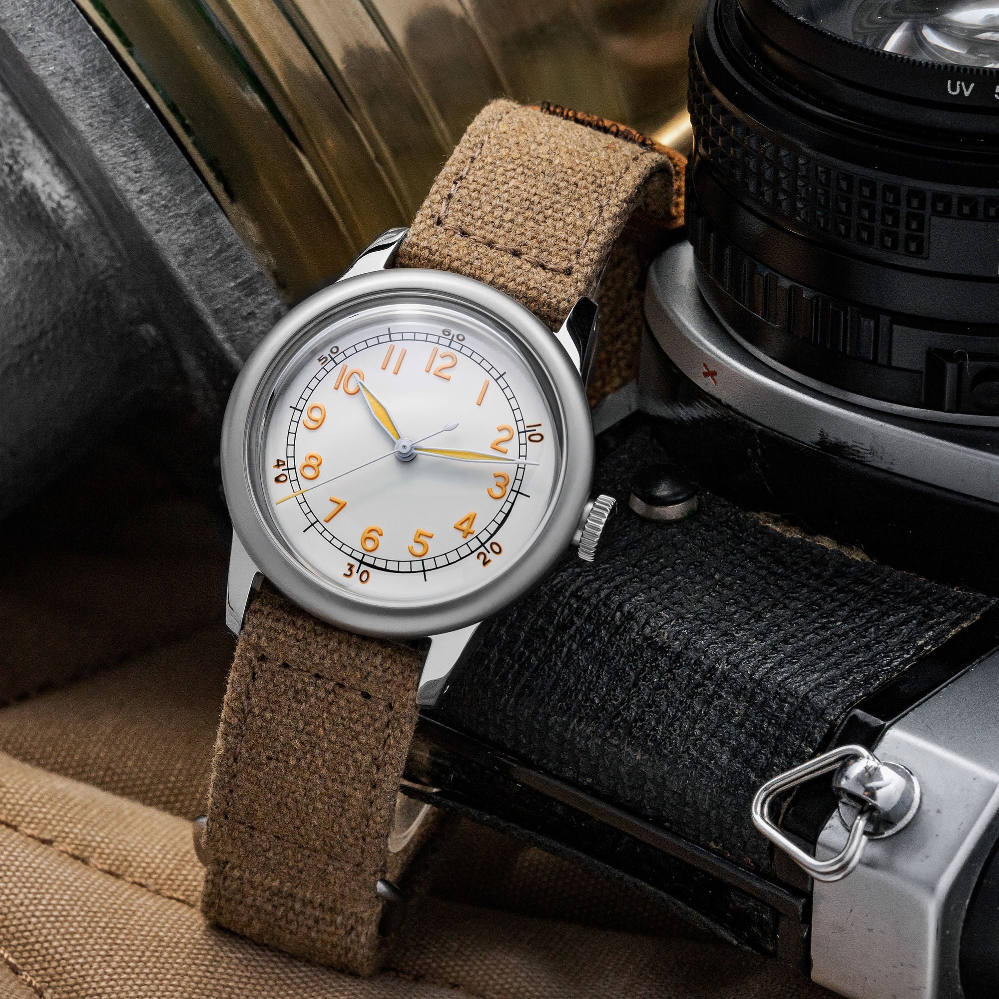 THORN A11 36mm Stainless steel Retro Military Watch - Image 22