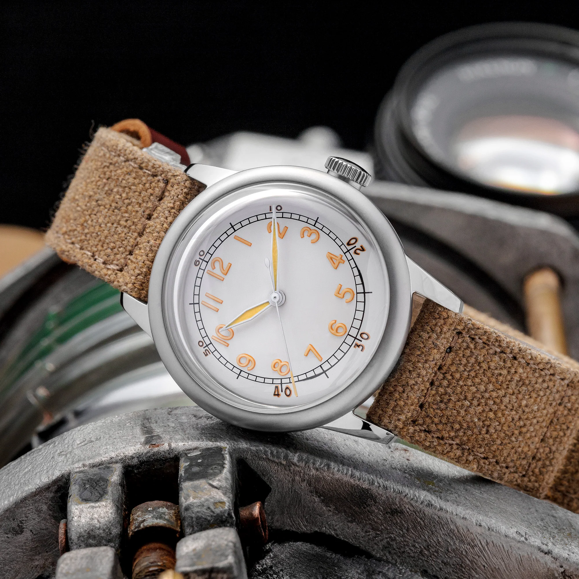 THORN A11 36mm Stainless steel Retro Military Watch - Image 23