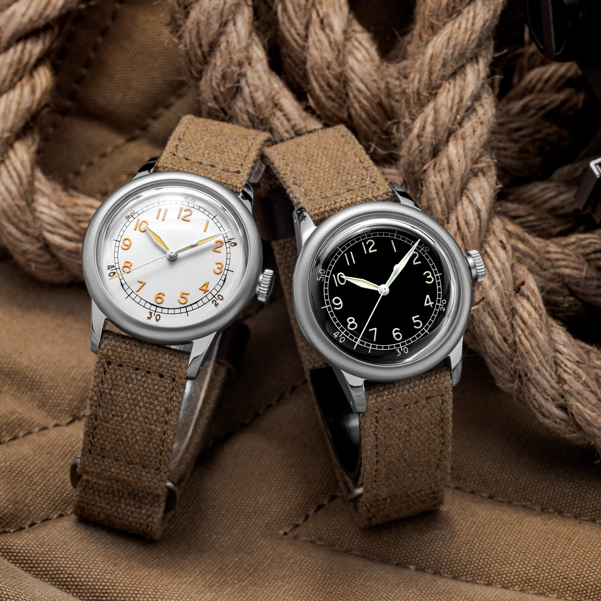 THORN A11 36mm Stainless steel Retro Military Watch - Image 26