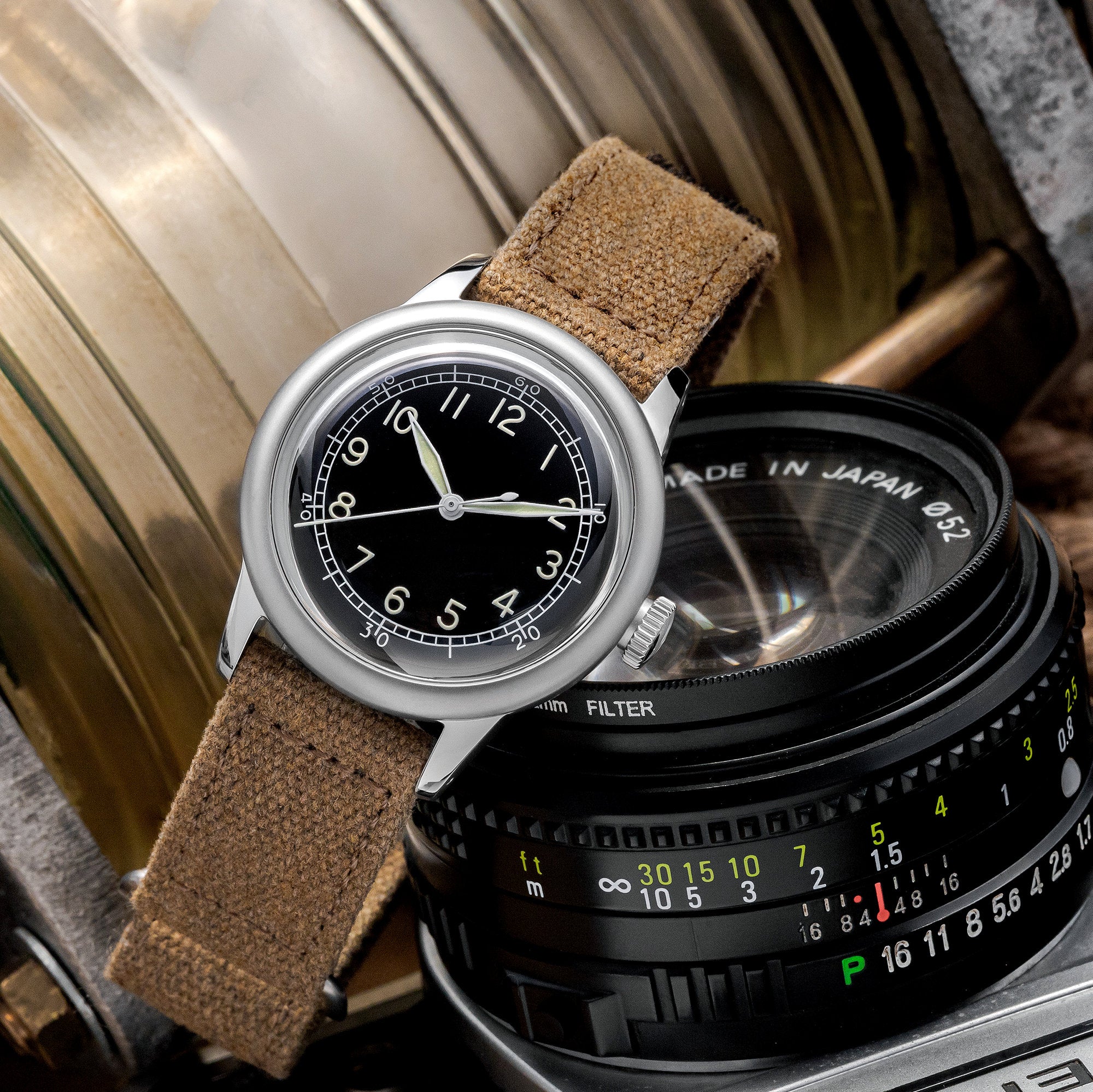 THORN A11 36mm Stainless steel Retro Military Watch - Image 6