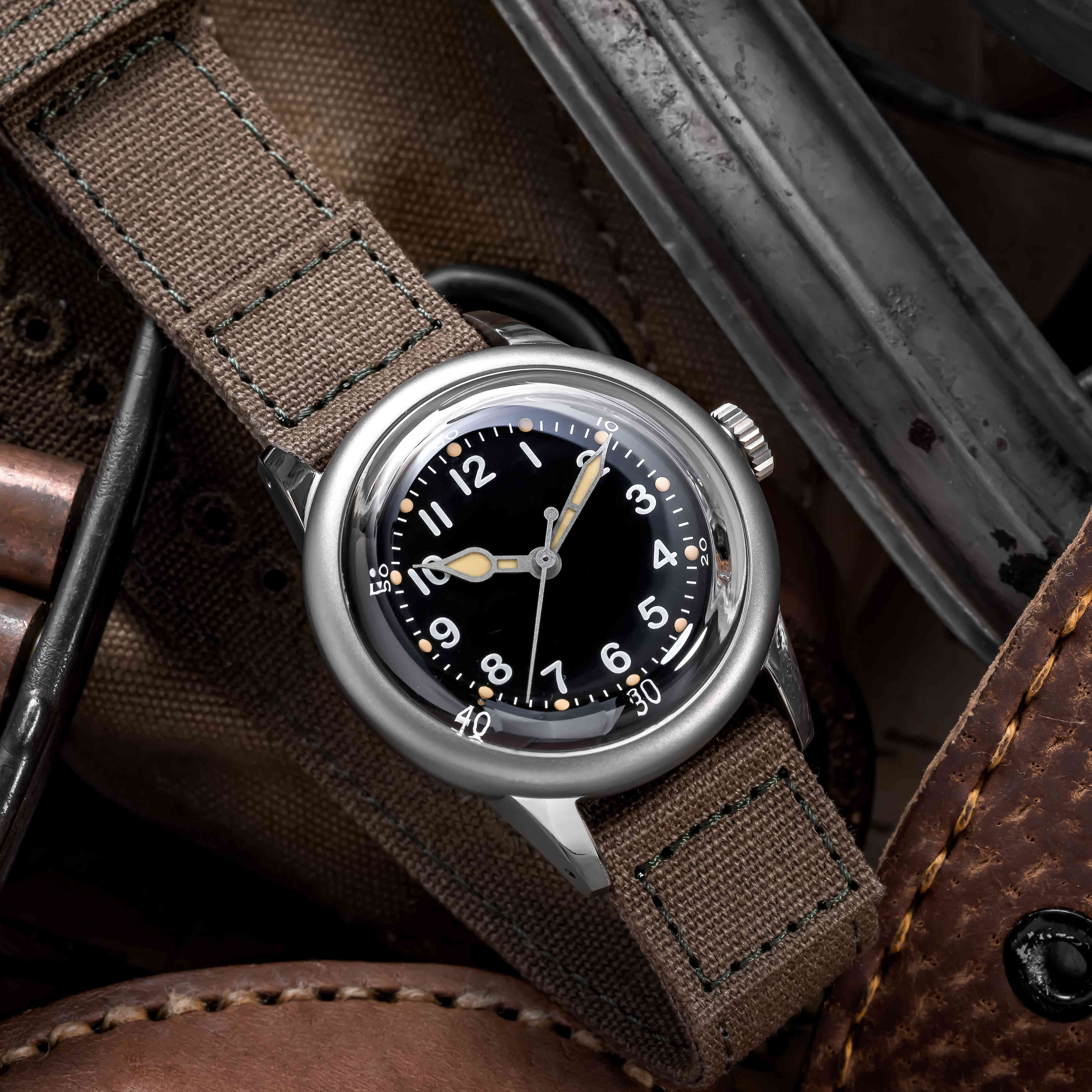 THORN A11 Titanium Retro Military Men Watch - Image 13