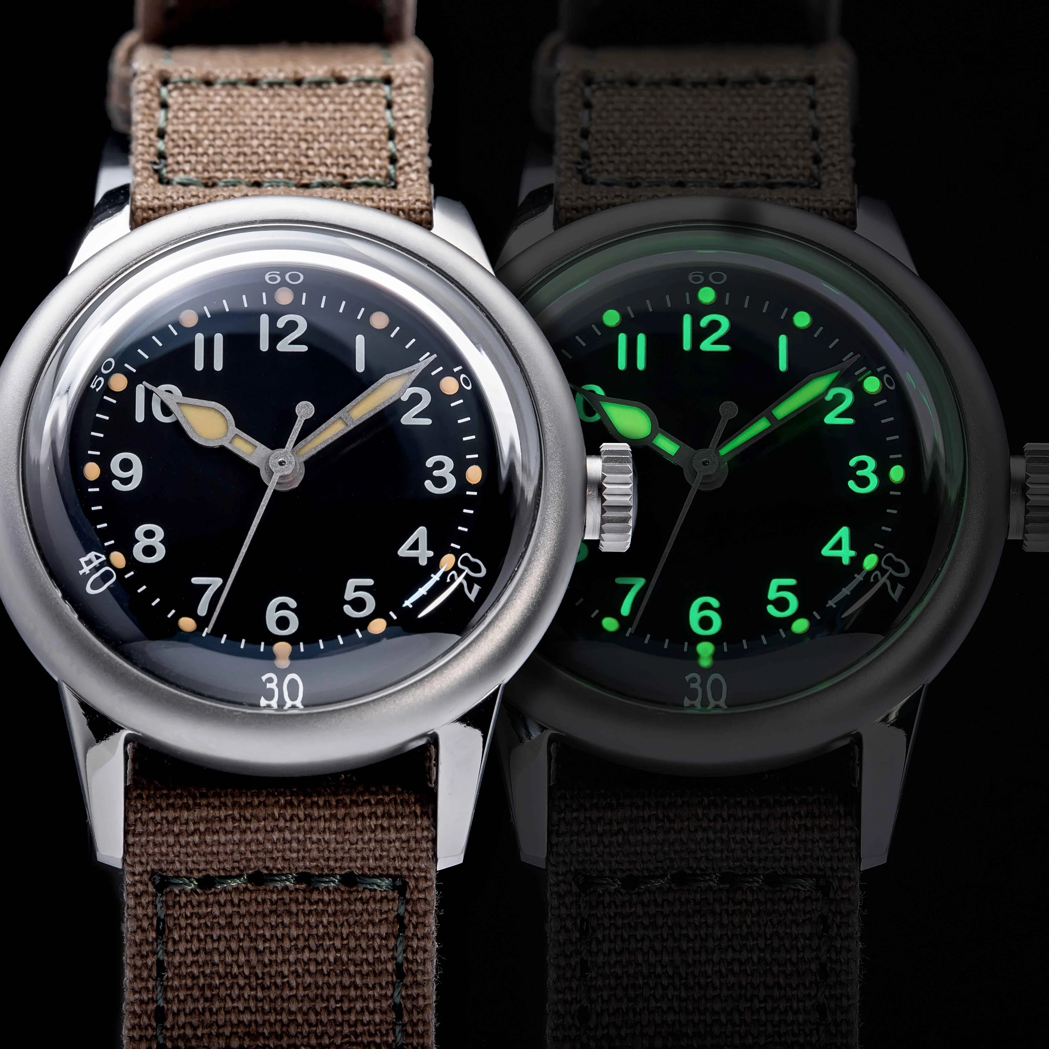 THORN A11 Titanium Retro Military Men Watch - Image 24