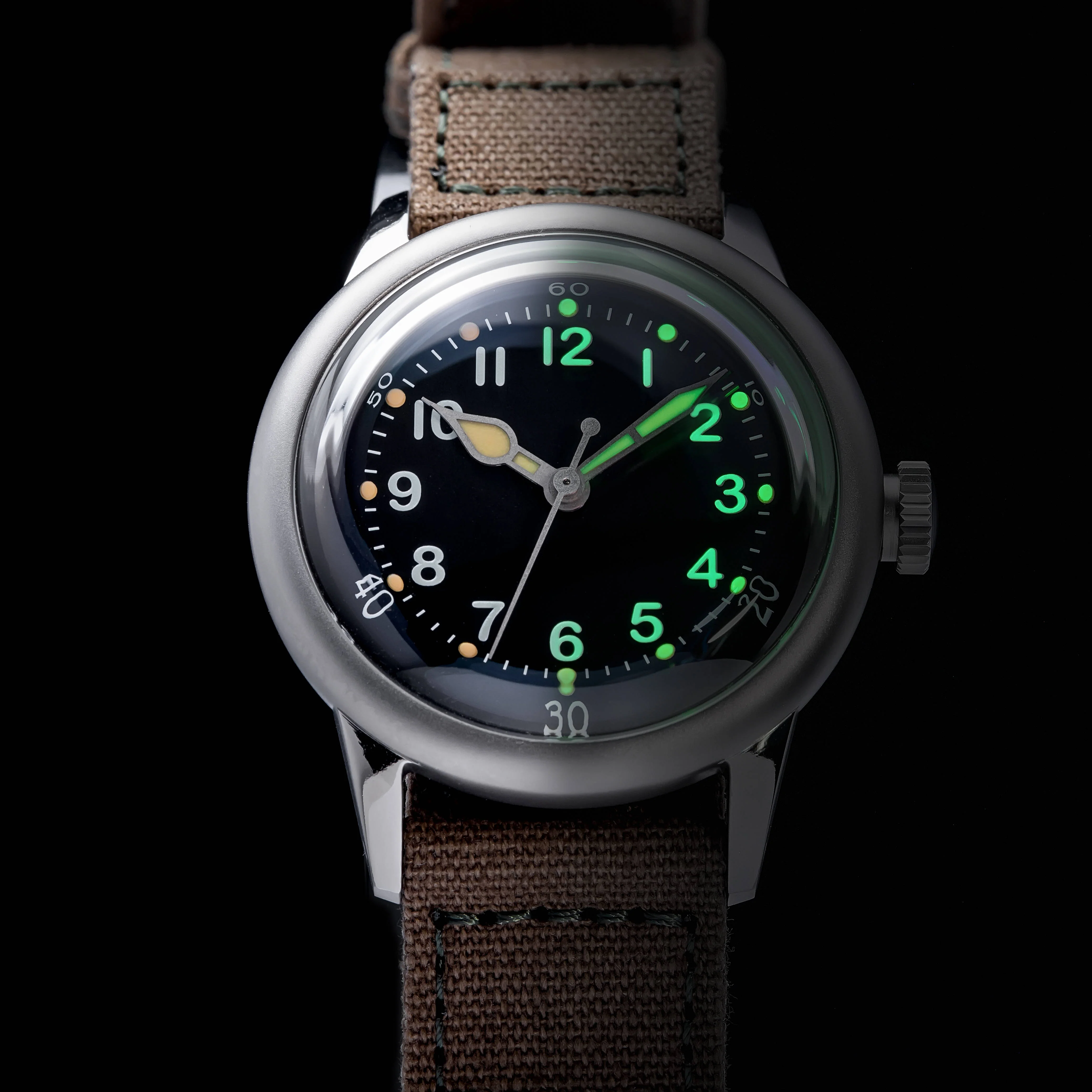 THORN A11 Titanium Retro Military Men Watch - Image 25