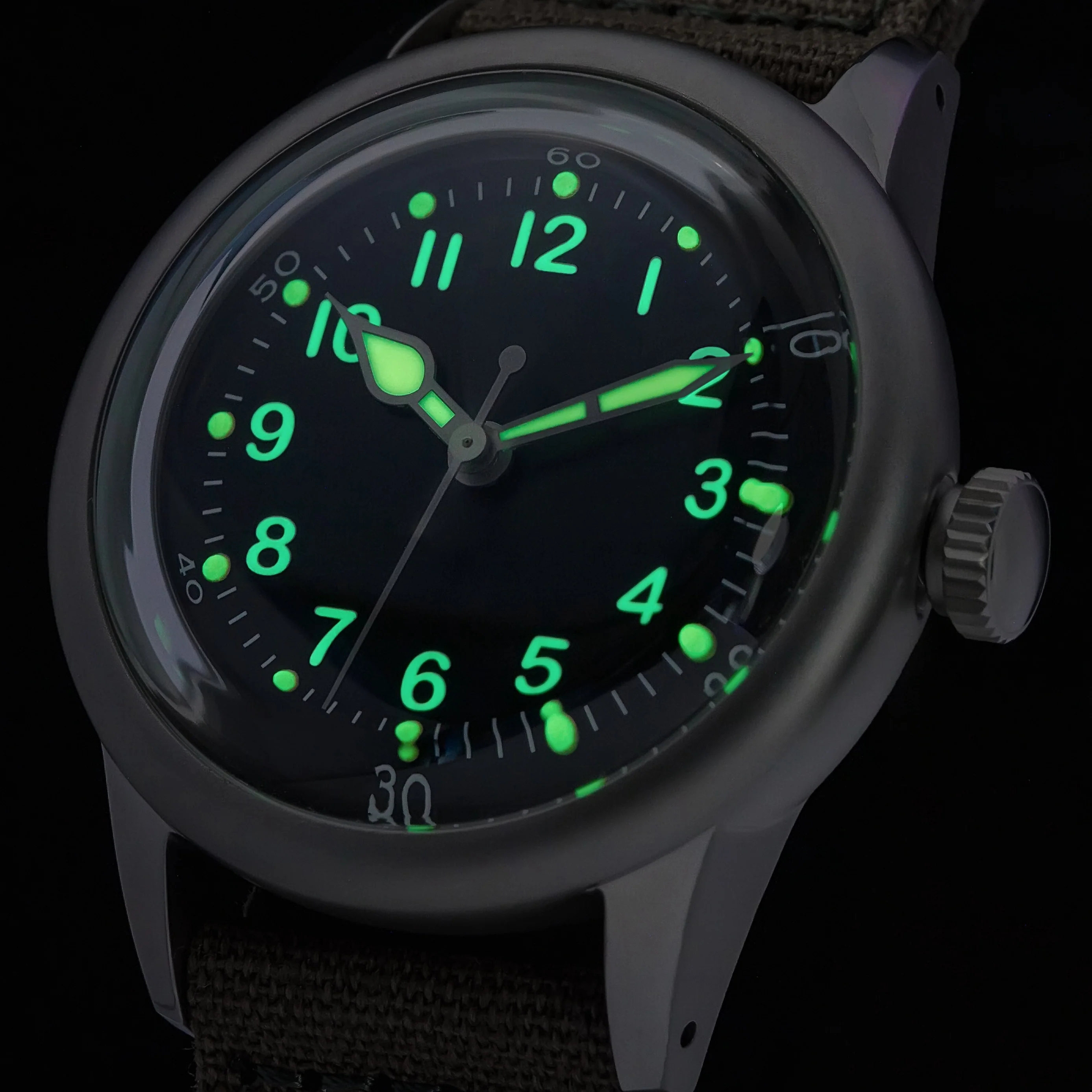 THORN A11 Titanium Retro Military Men Watch - Image 26