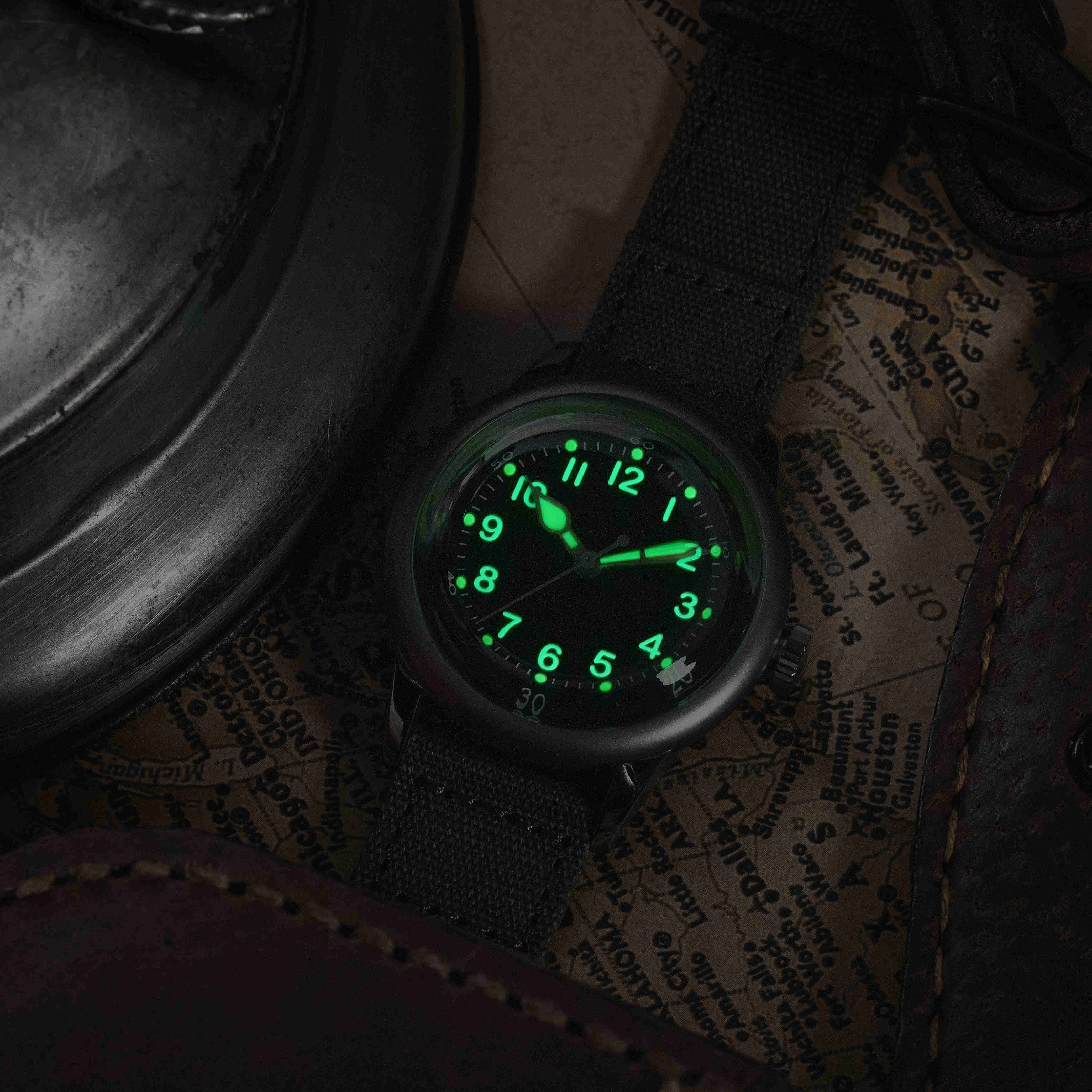 THORN A11 Titanium Retro Military Men Watch - Image 27
