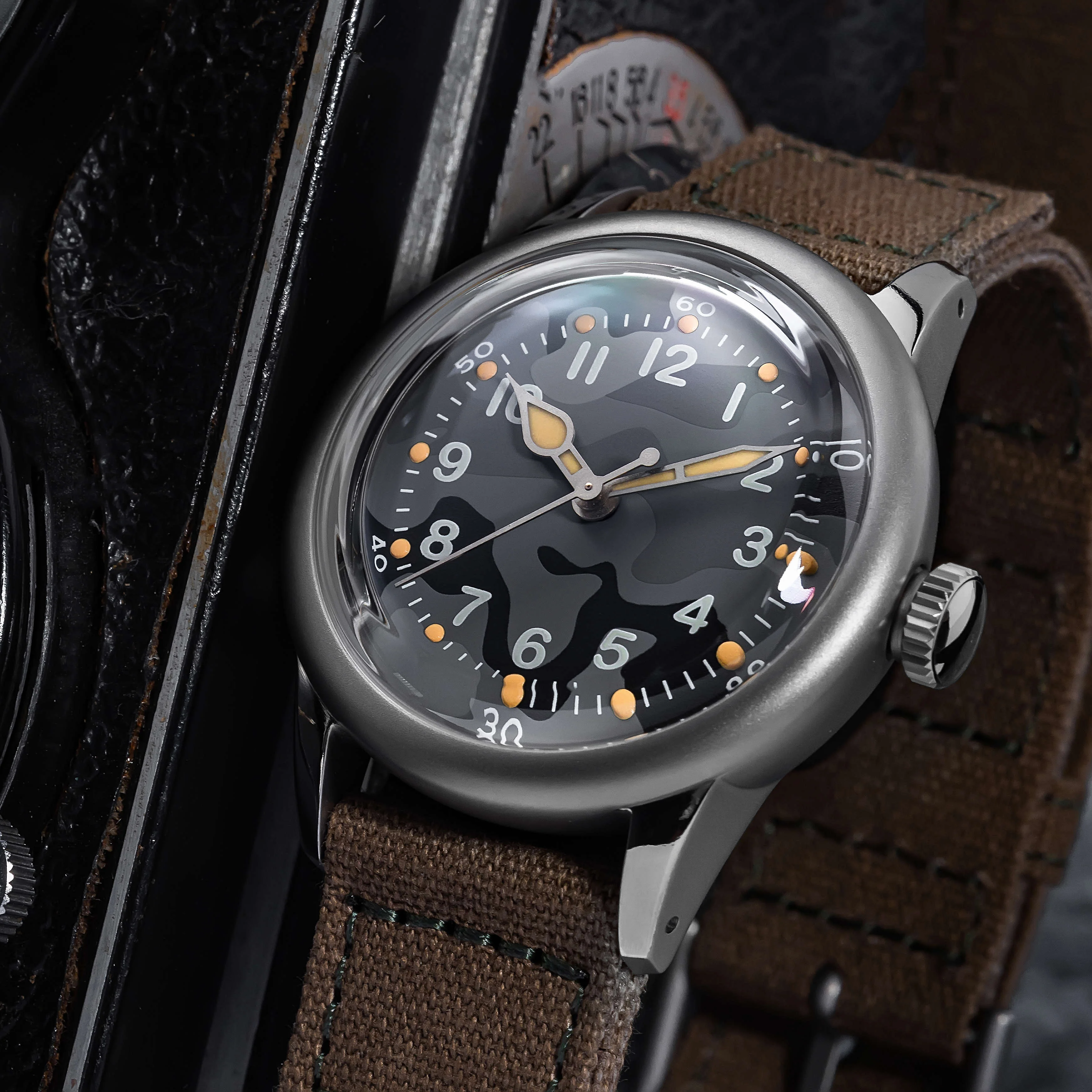 THORN A11 Titanium Retro Military Men Watch - Image 29