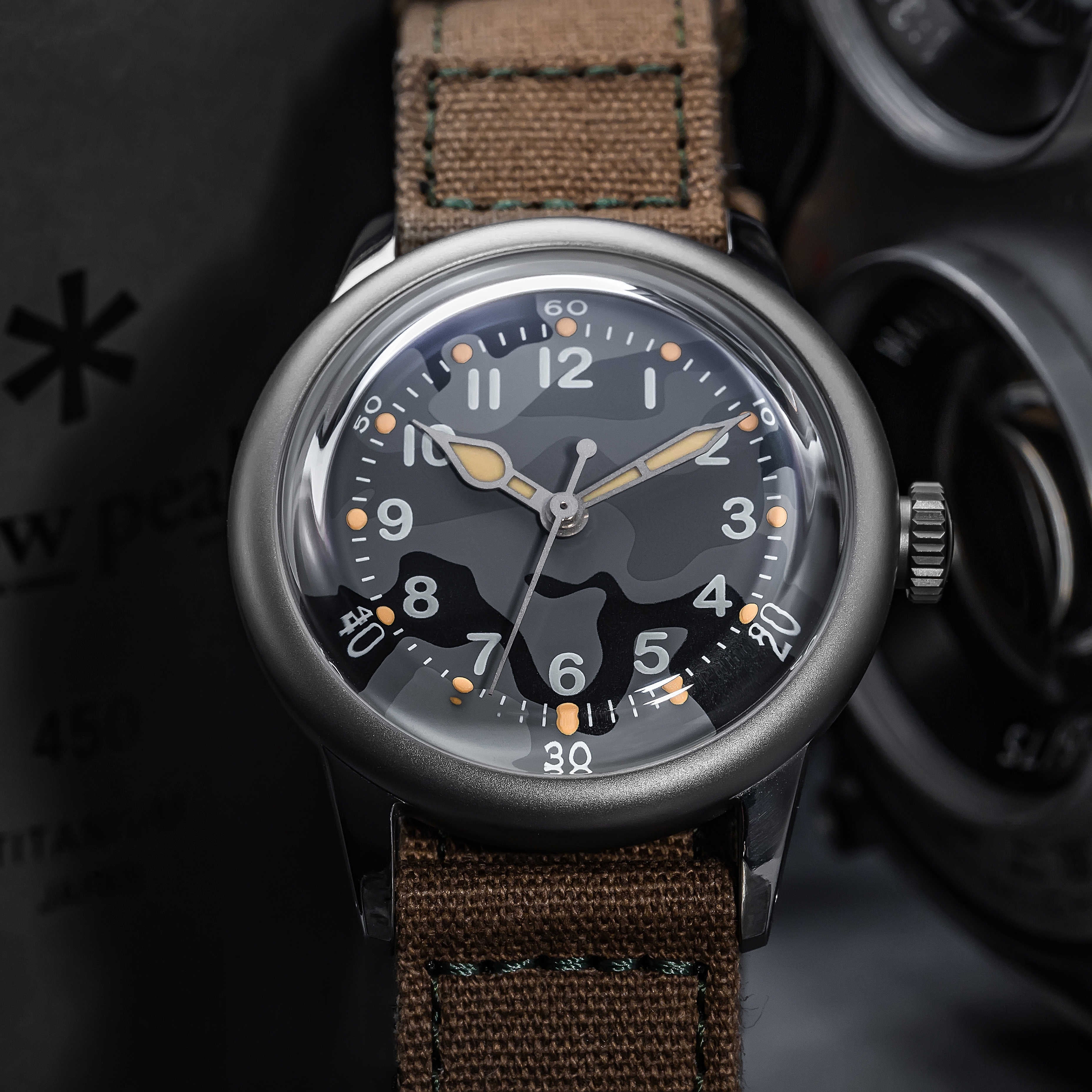 THORN A11 Titanium Retro Military Men Watch - Image 33