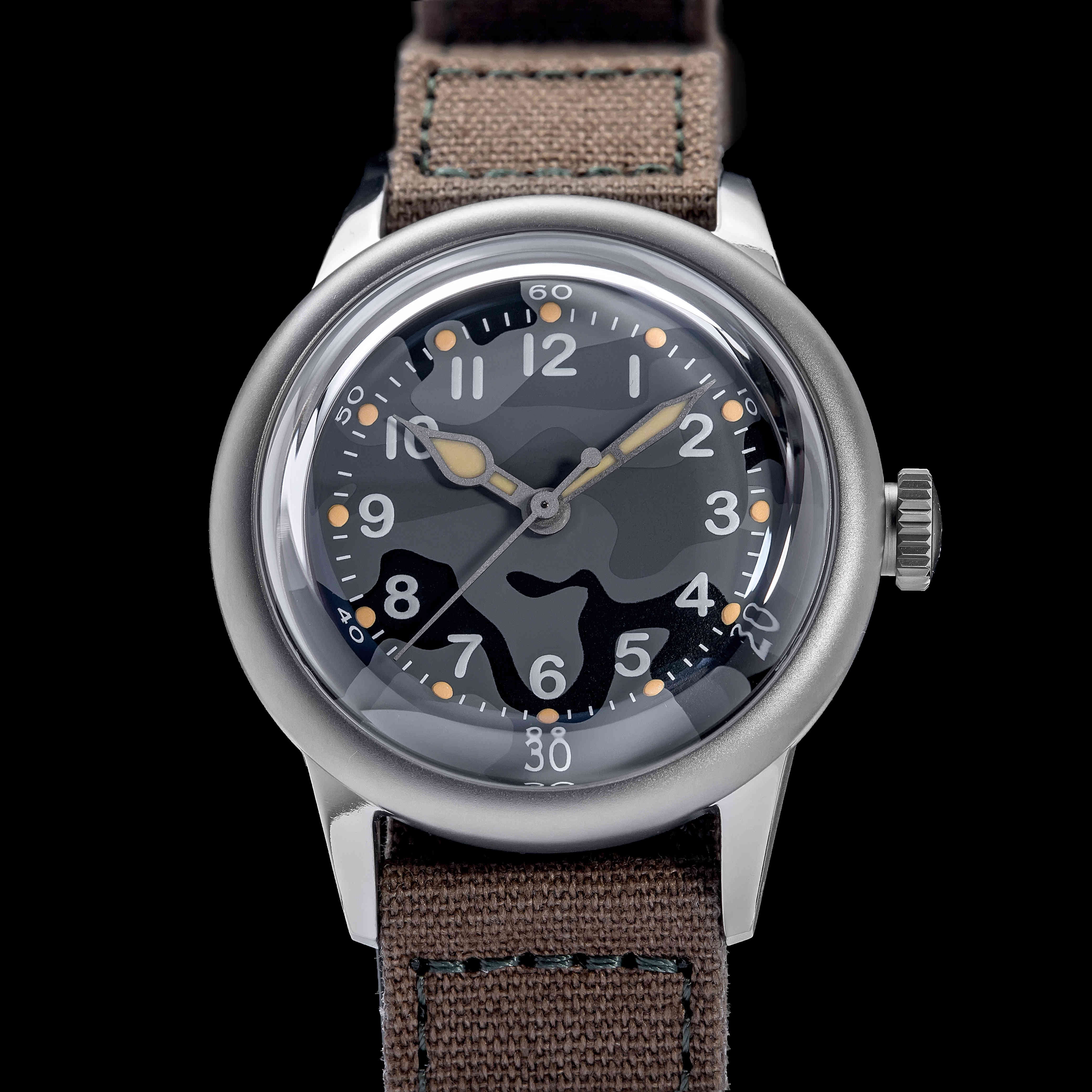 THORN A11 Titanium Retro Military Men Watch - Image 35