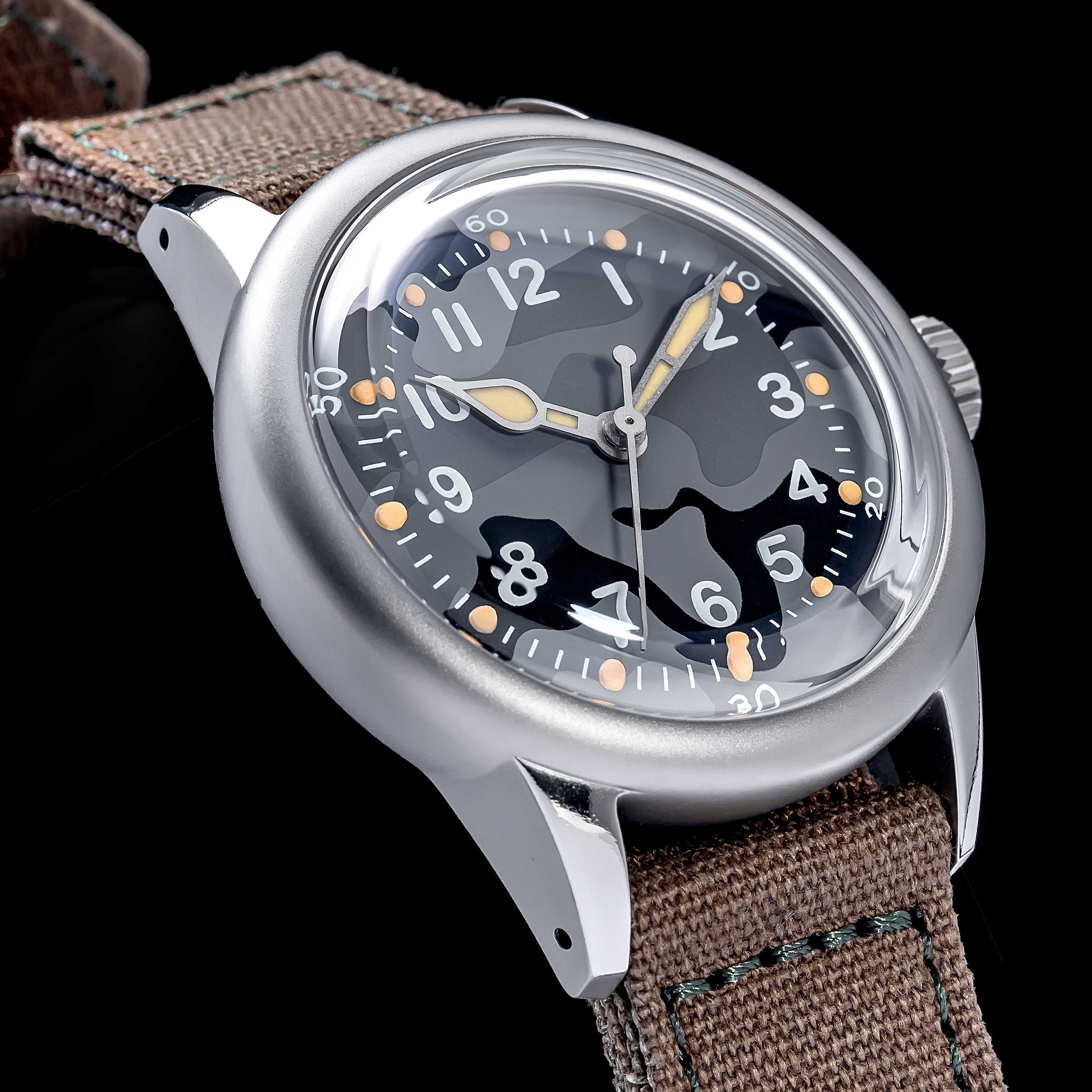 THORN A11 Titanium Retro Military Men Watch - Image 36