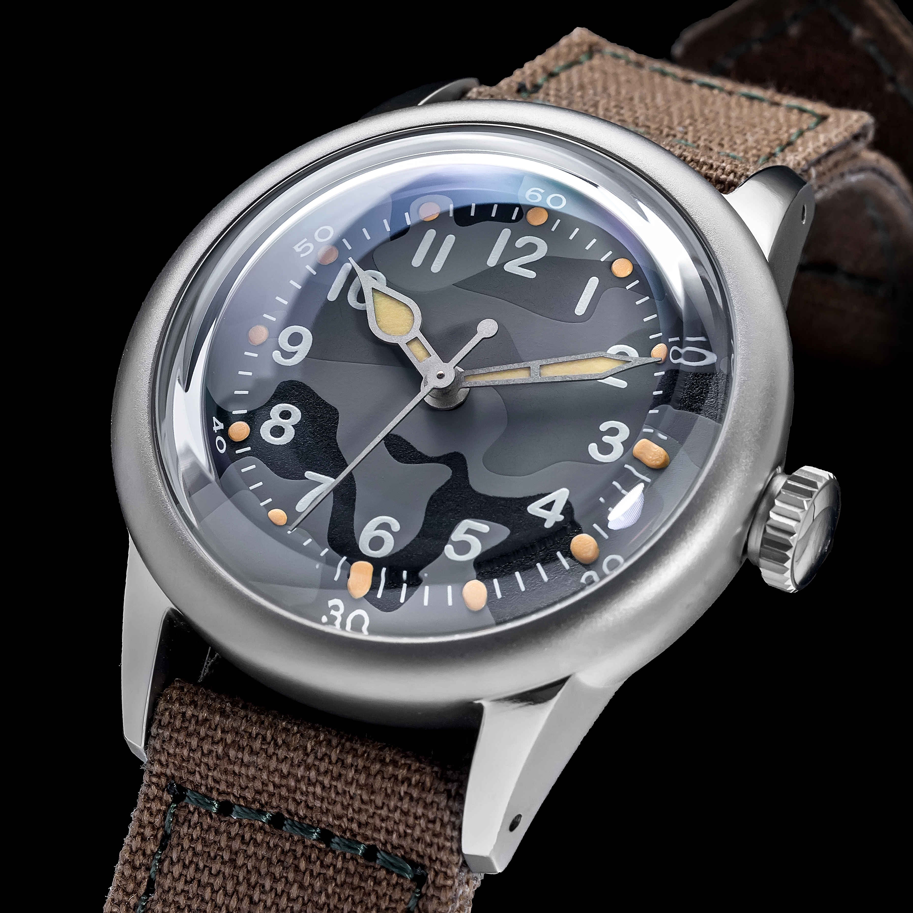 THORN A11 Titanium Retro Military Men Watch - Image 37