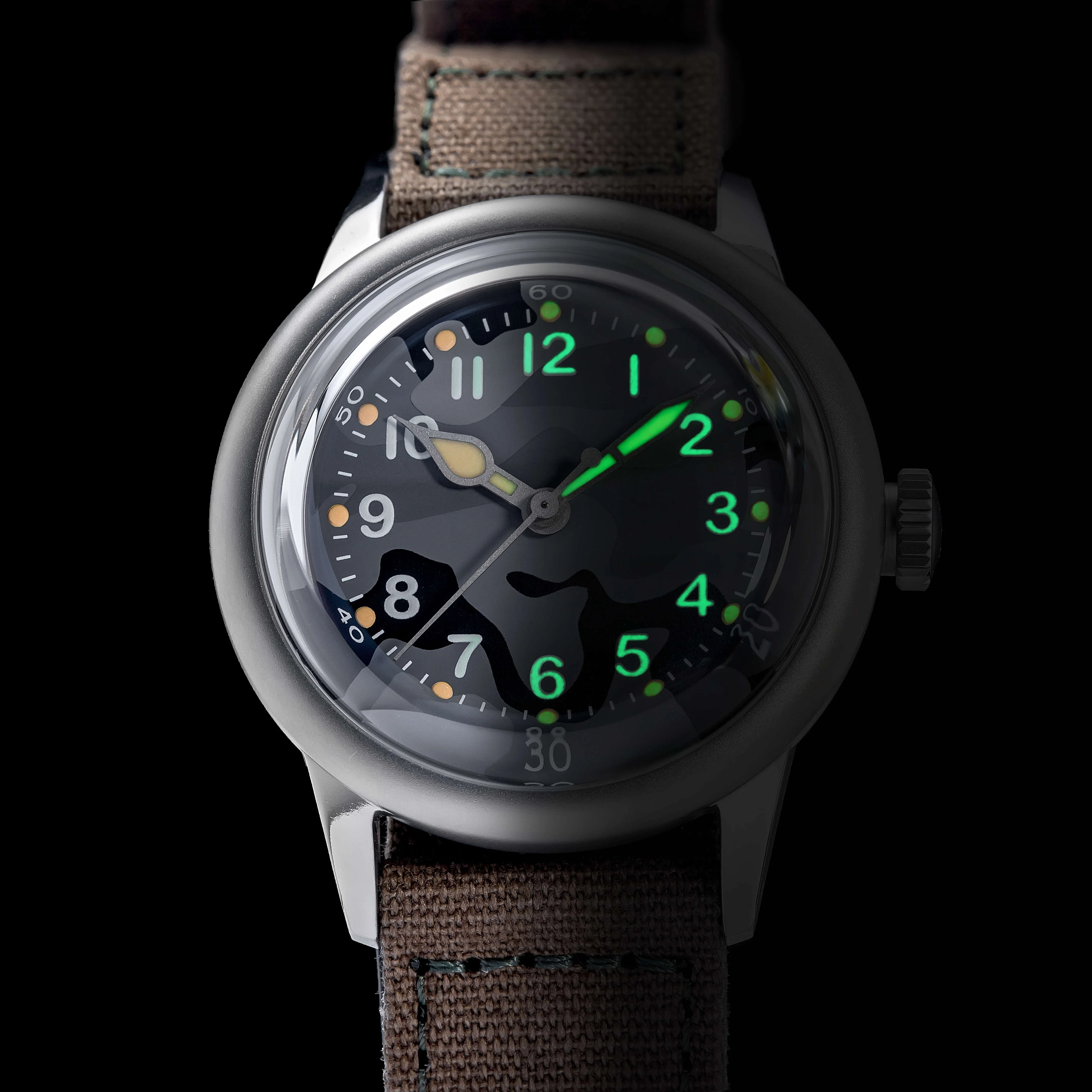THORN A11 Titanium Retro Military Men Watch - Image 38