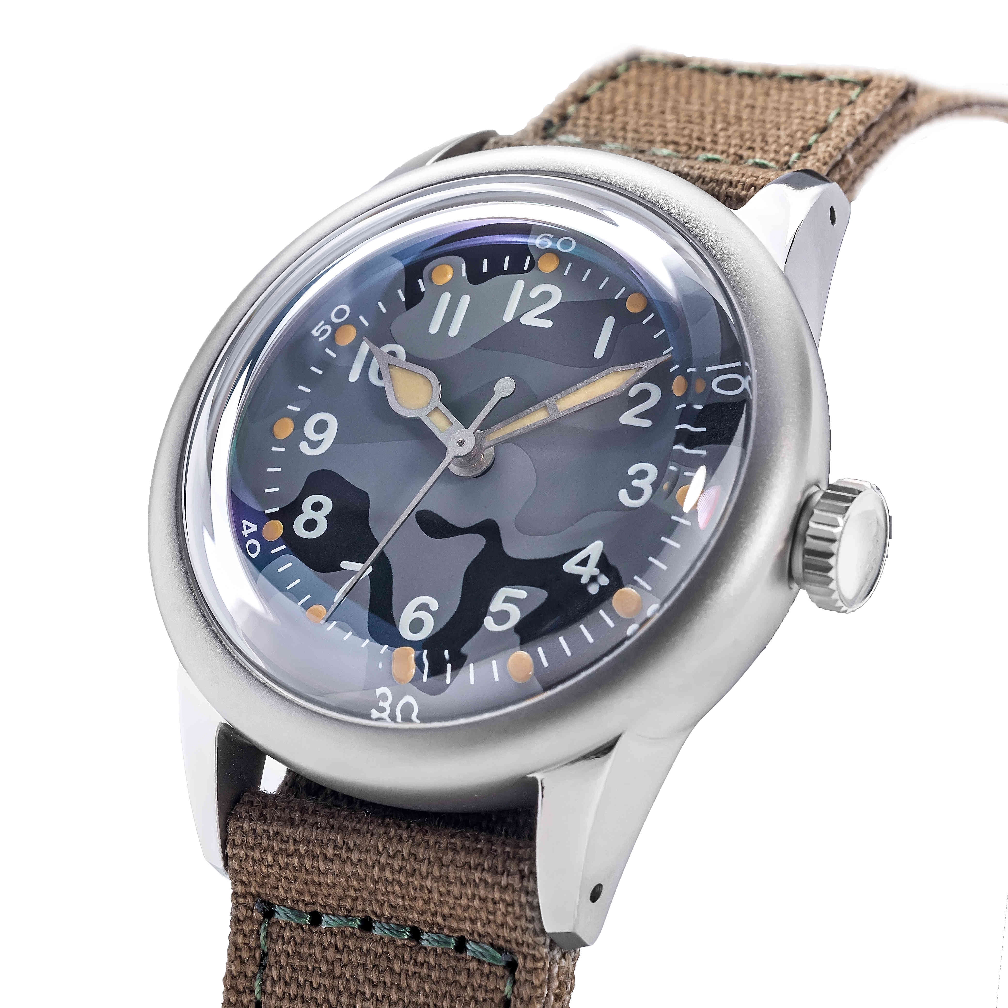 THORN A11 Titanium Retro Military Men Watch - Image 4