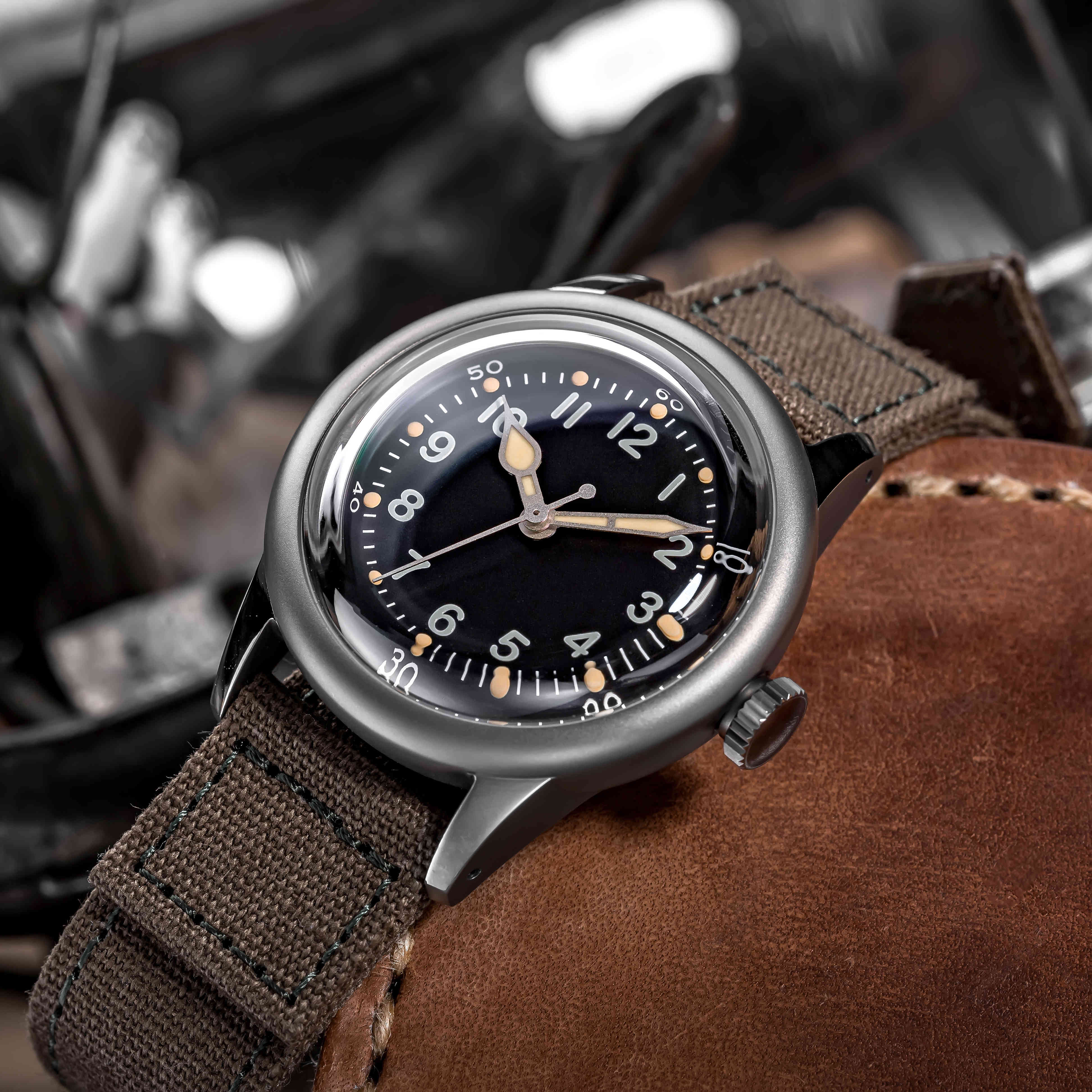 THORN A11 Titanium Retro Military Men Watch - Image 6