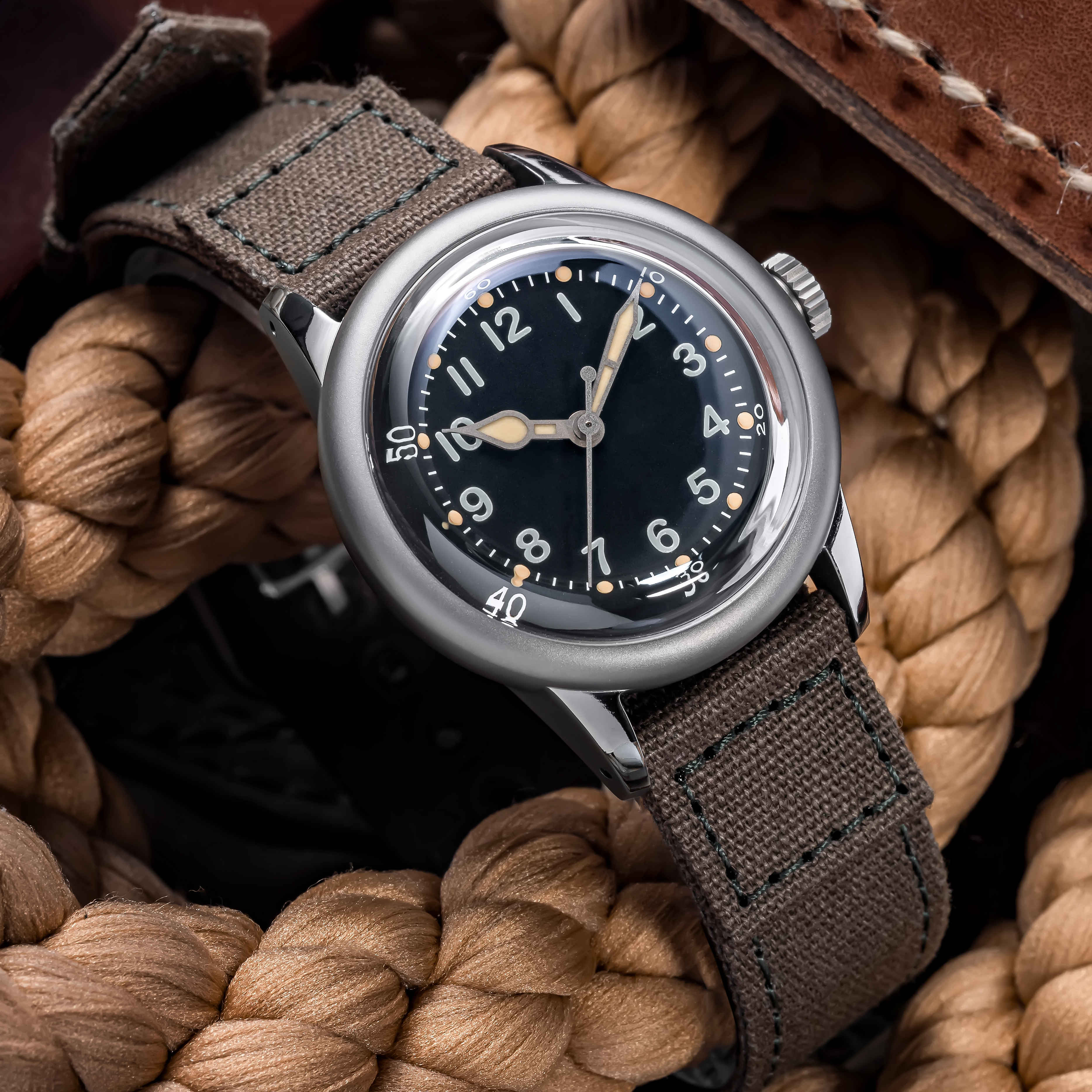 THORN A11 Titanium Retro Military Men Watch - Image 7