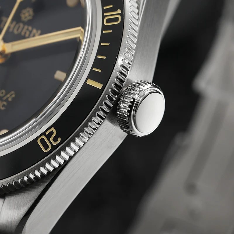 Thorn Retro BB58 Snowflake Hands Mechanical Watch - Image 12