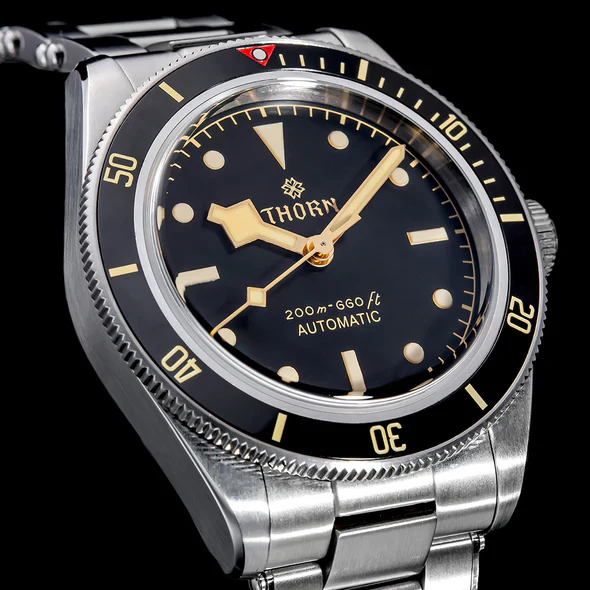 Thorn Retro BB58 Snowflake Hands Mechanical Watch - Image 4