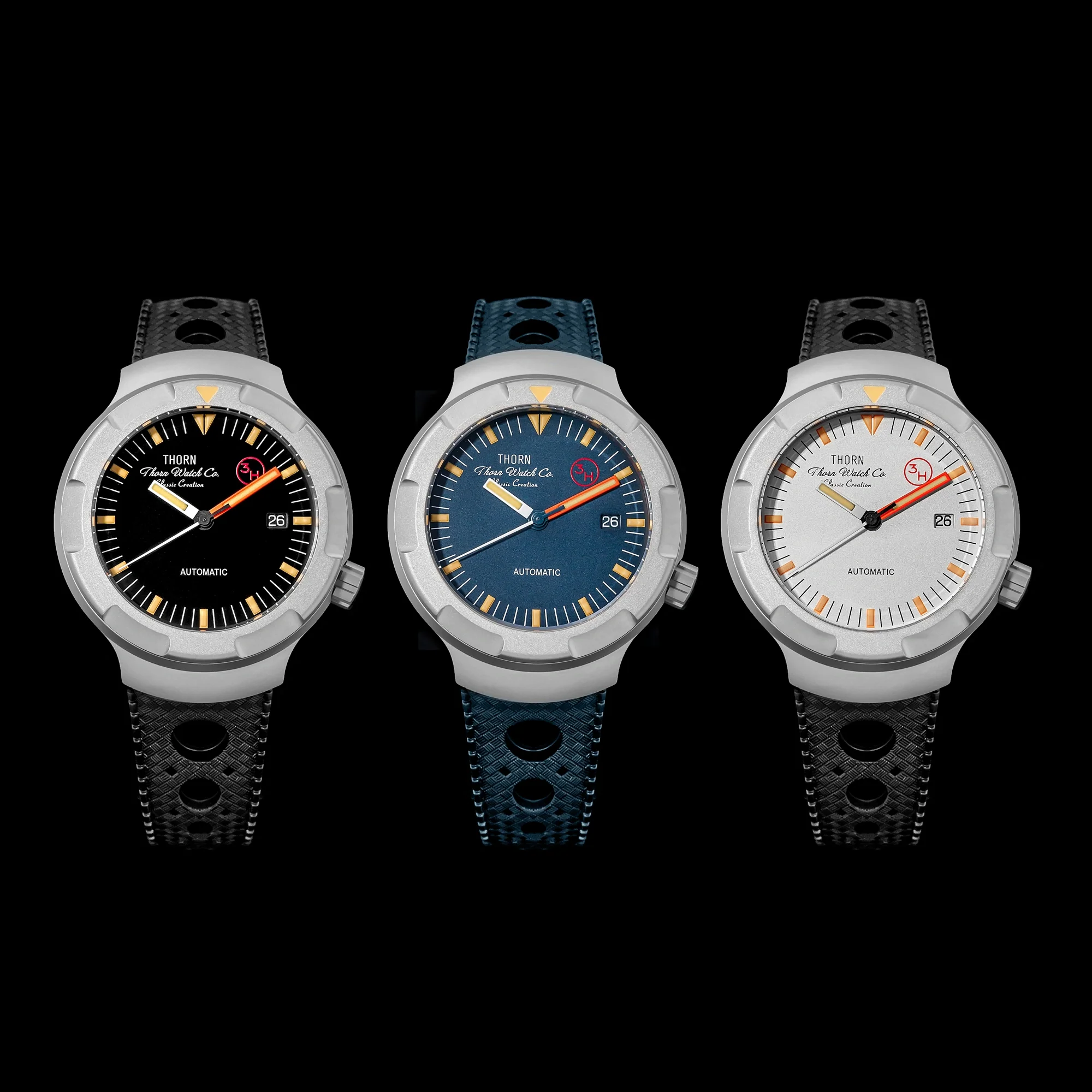 Thorn T011 Titanium Vintage Men Watch - Image 44