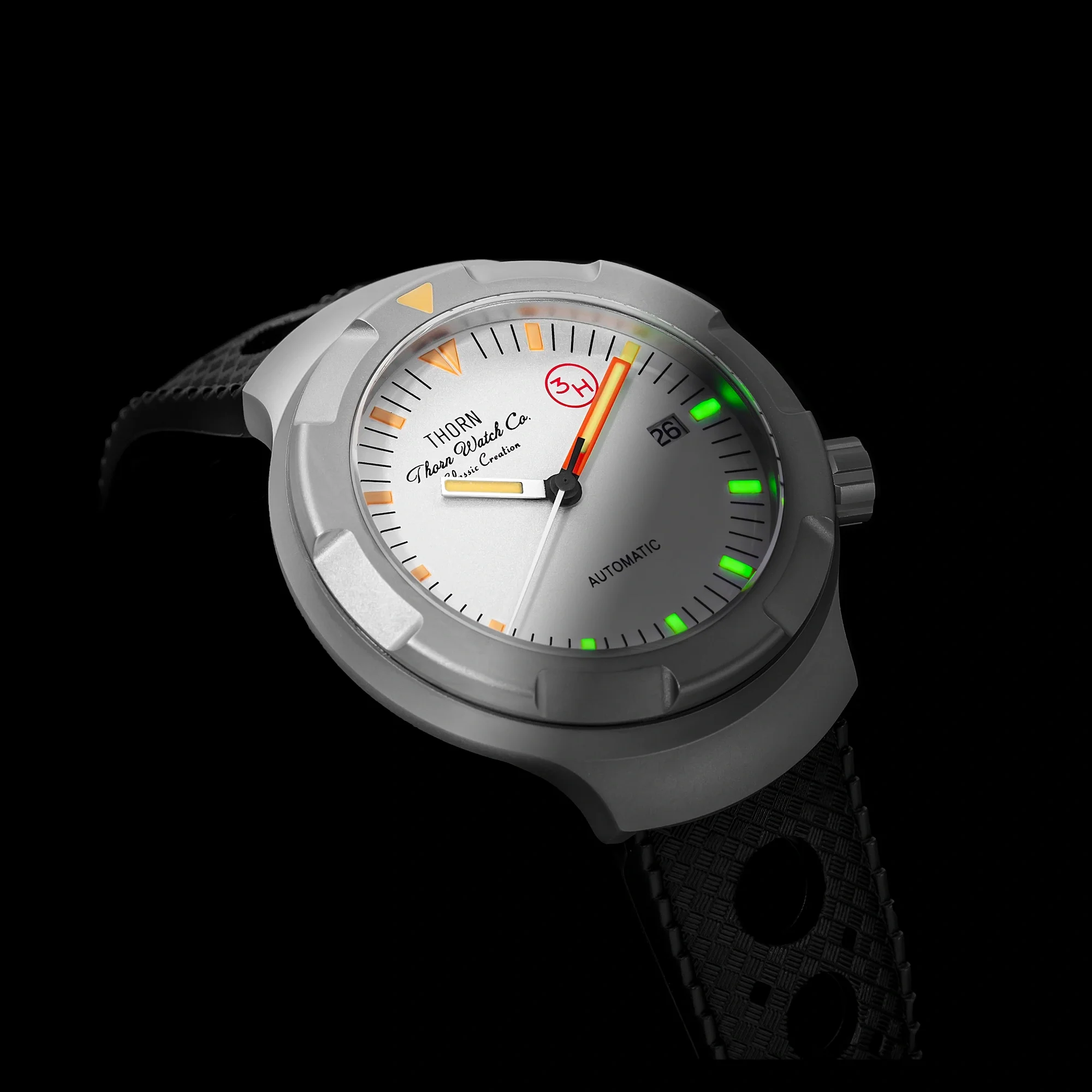 Thorn T011 Titanium Vintage Men Watch - Image 51