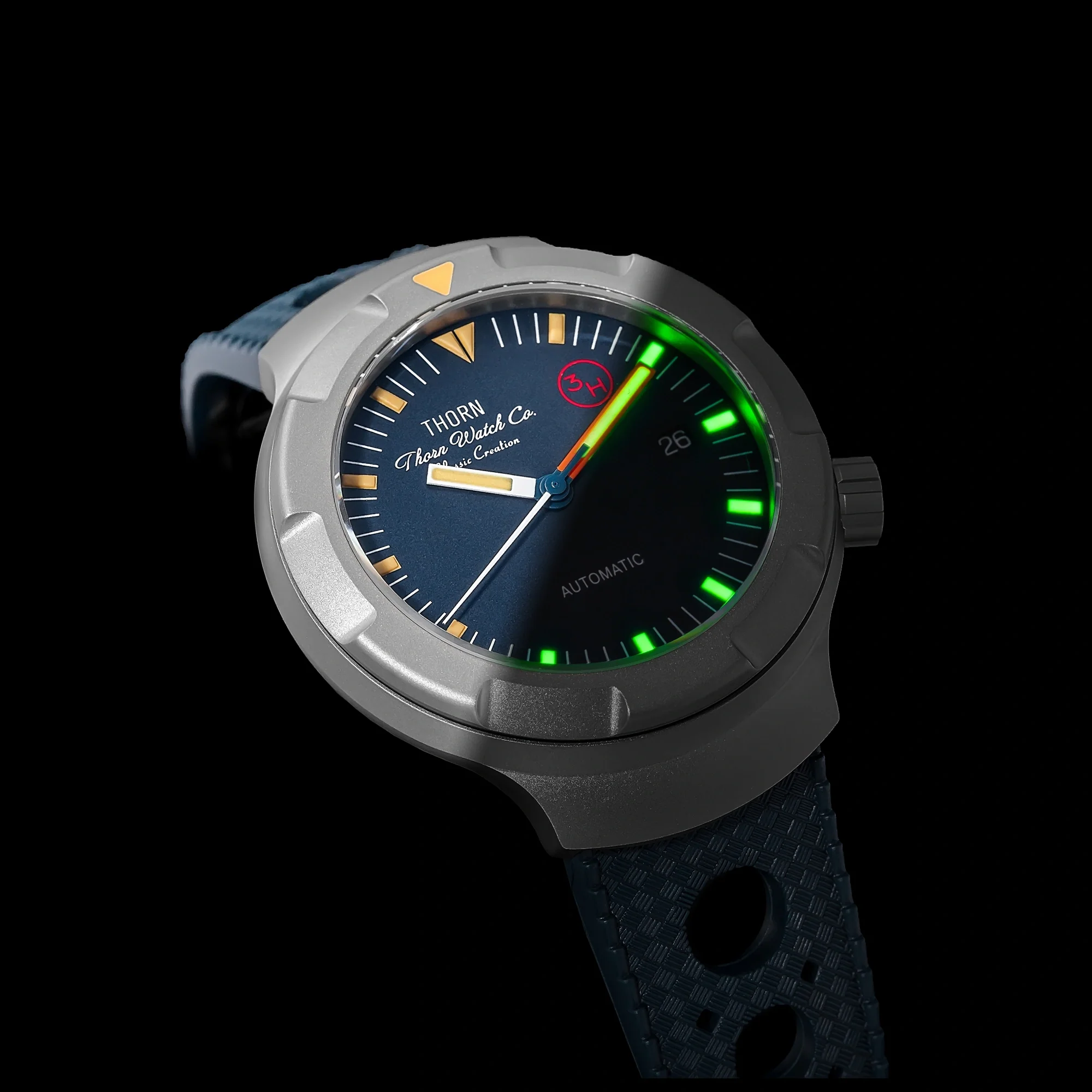 Thorn T011 Titanium Vintage Men Watch - Image 54