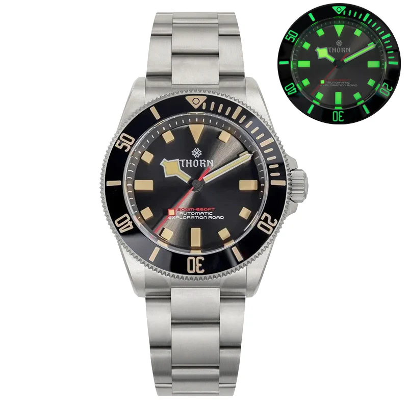 Thorn Titanium 39mm Automatic Dive Watch - Image 3