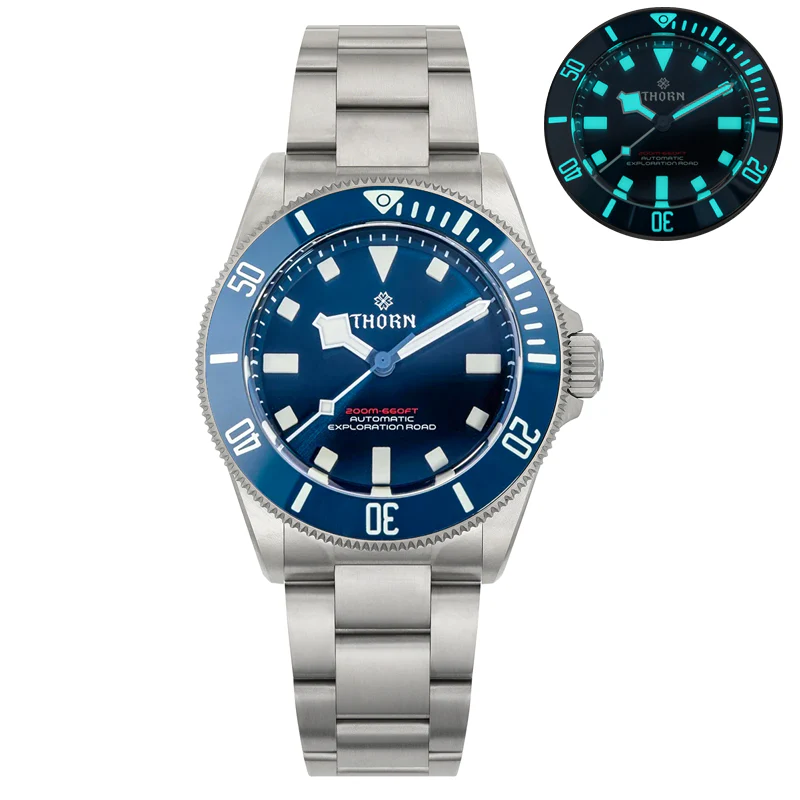 Thorn Titanium 39mm Automatic Dive Watch - Image 55