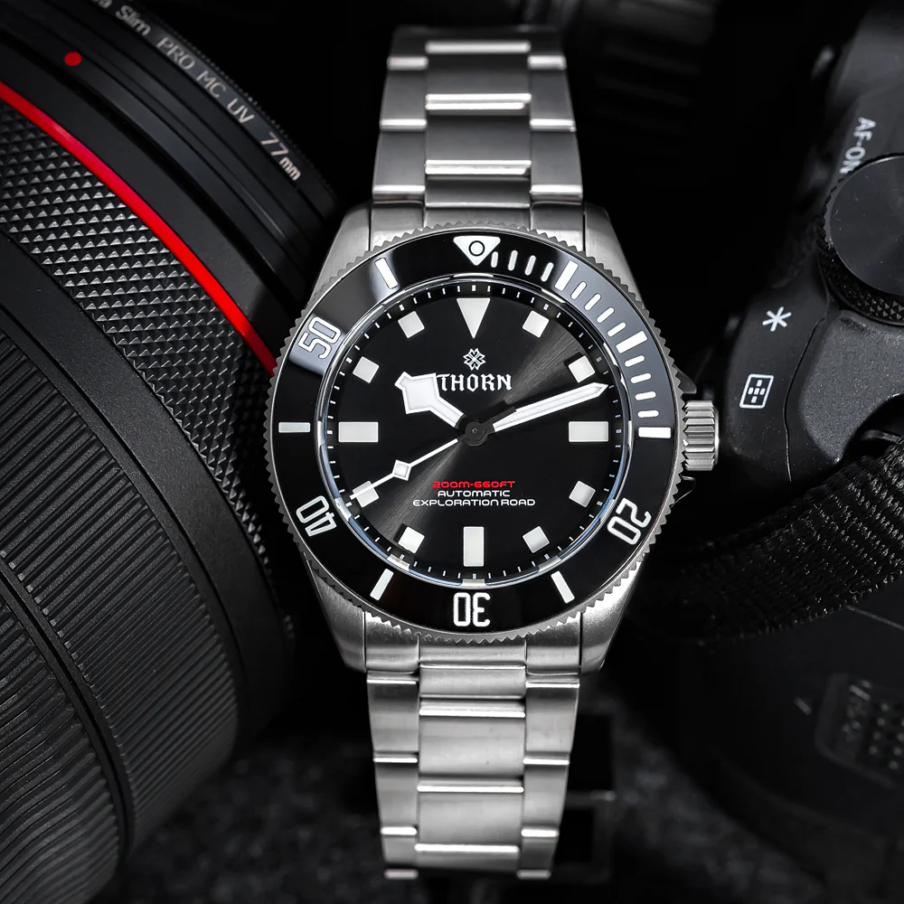 Thorn Titanium 39mm Automatic Dive Watch - Image 8