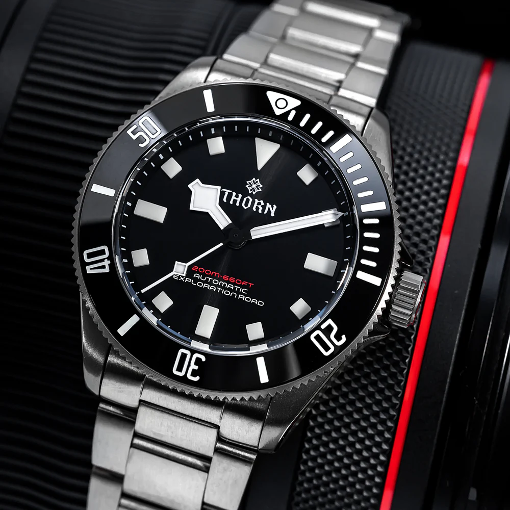 Thorn Titanium 39mm Automatic Dive Watch - Image 9