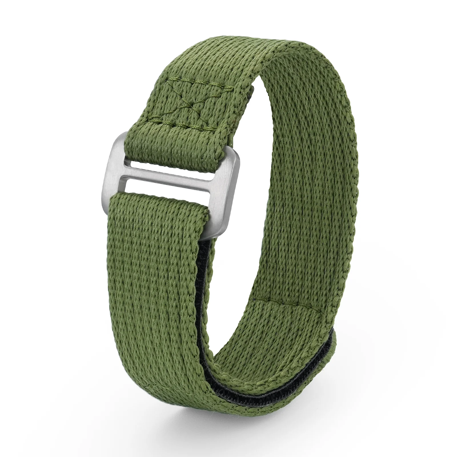Titanium Buckle Soft Nylon Magic Strap 20mm/22mm - Image 11