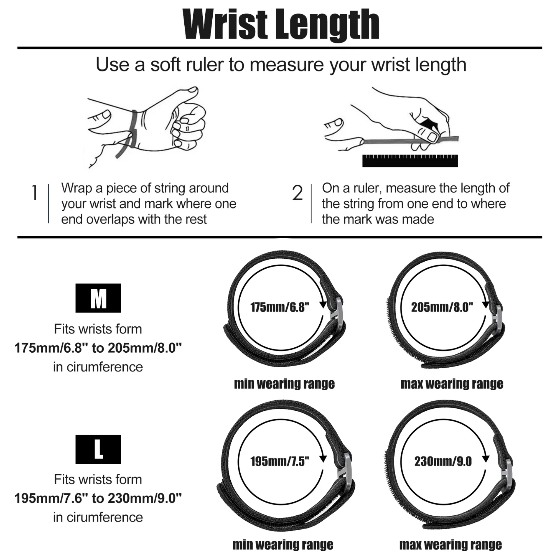 Titanium Buckle Soft Nylon Magic Strap 20mm/22mm - Image 7