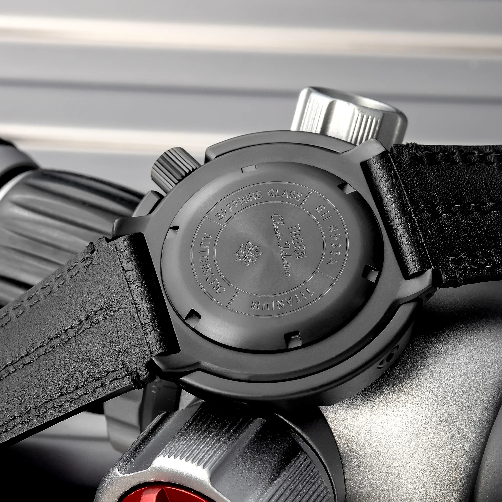 Thorn Titanium NH34 GMT Diver Watch T015 - Image 18