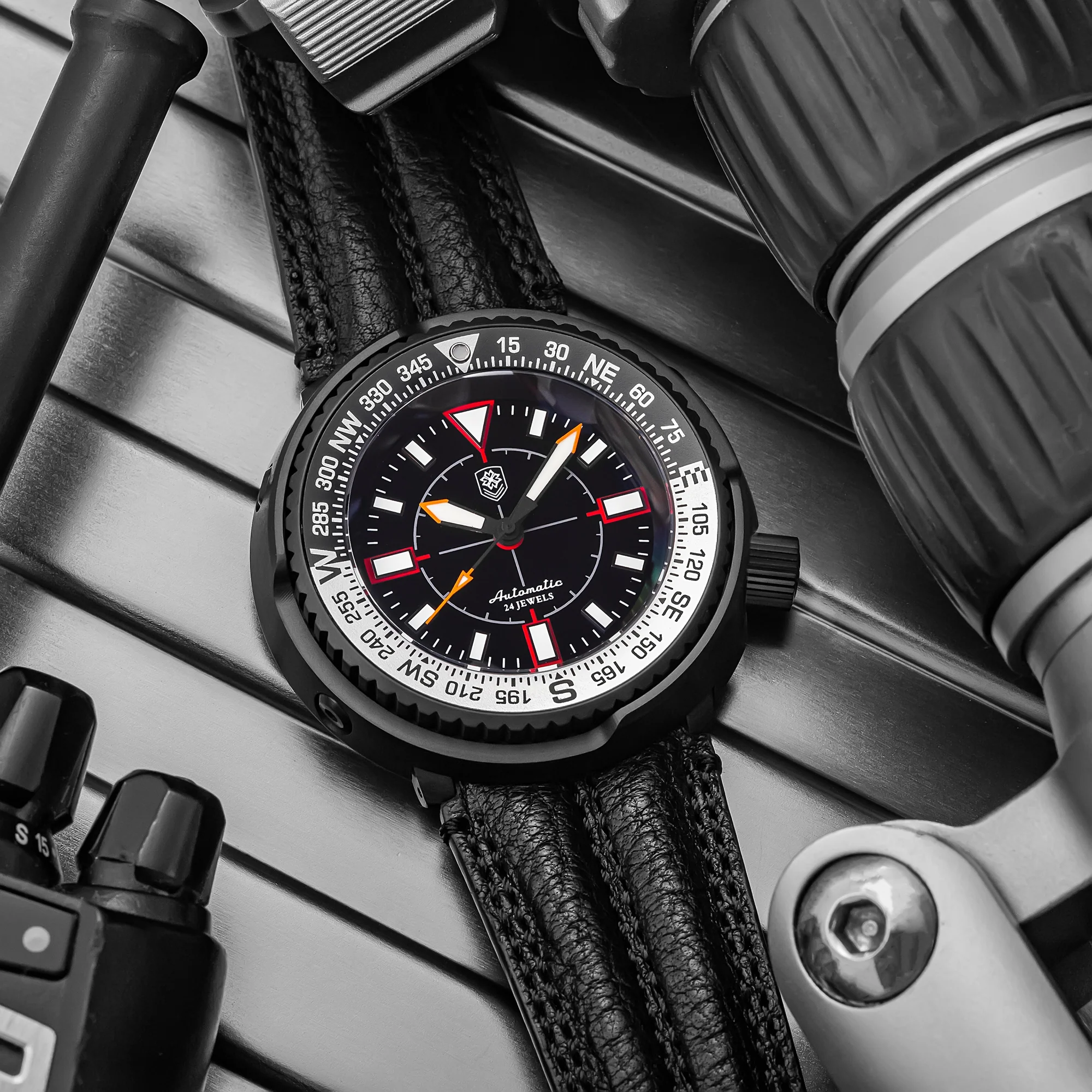 Thorn Titanium NH34 GMT Diver Watch T015 - Image 7